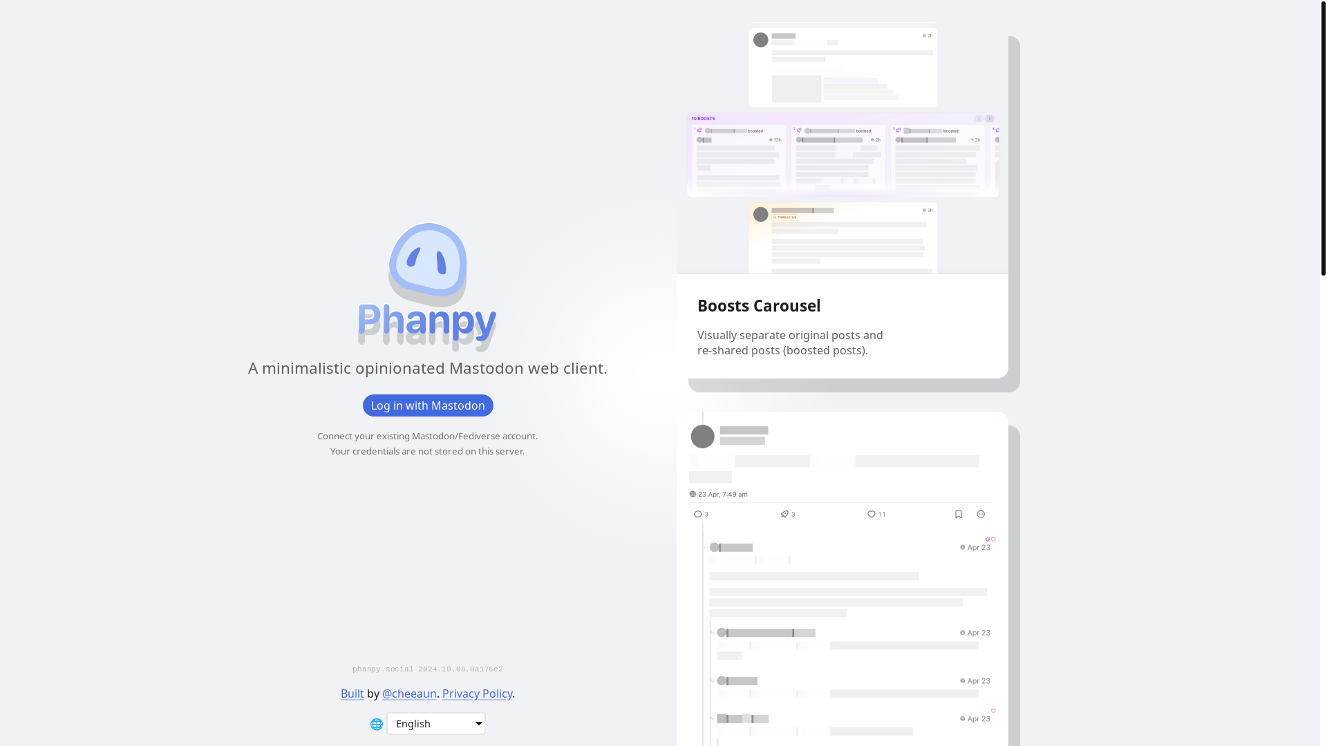 website screenshot of https://phanpy-3qv.pages.dev/