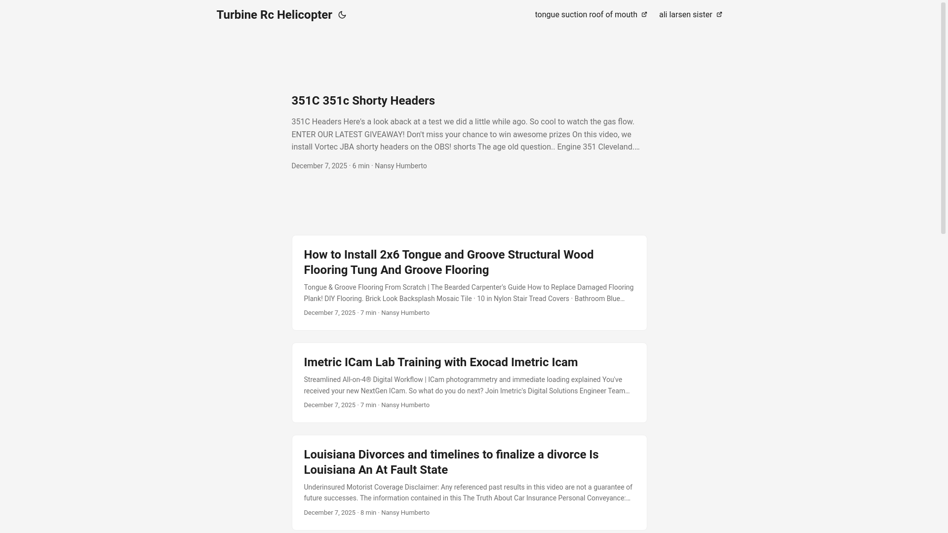 website screenshot of https://turbinerchelicopter.pages.dev/
