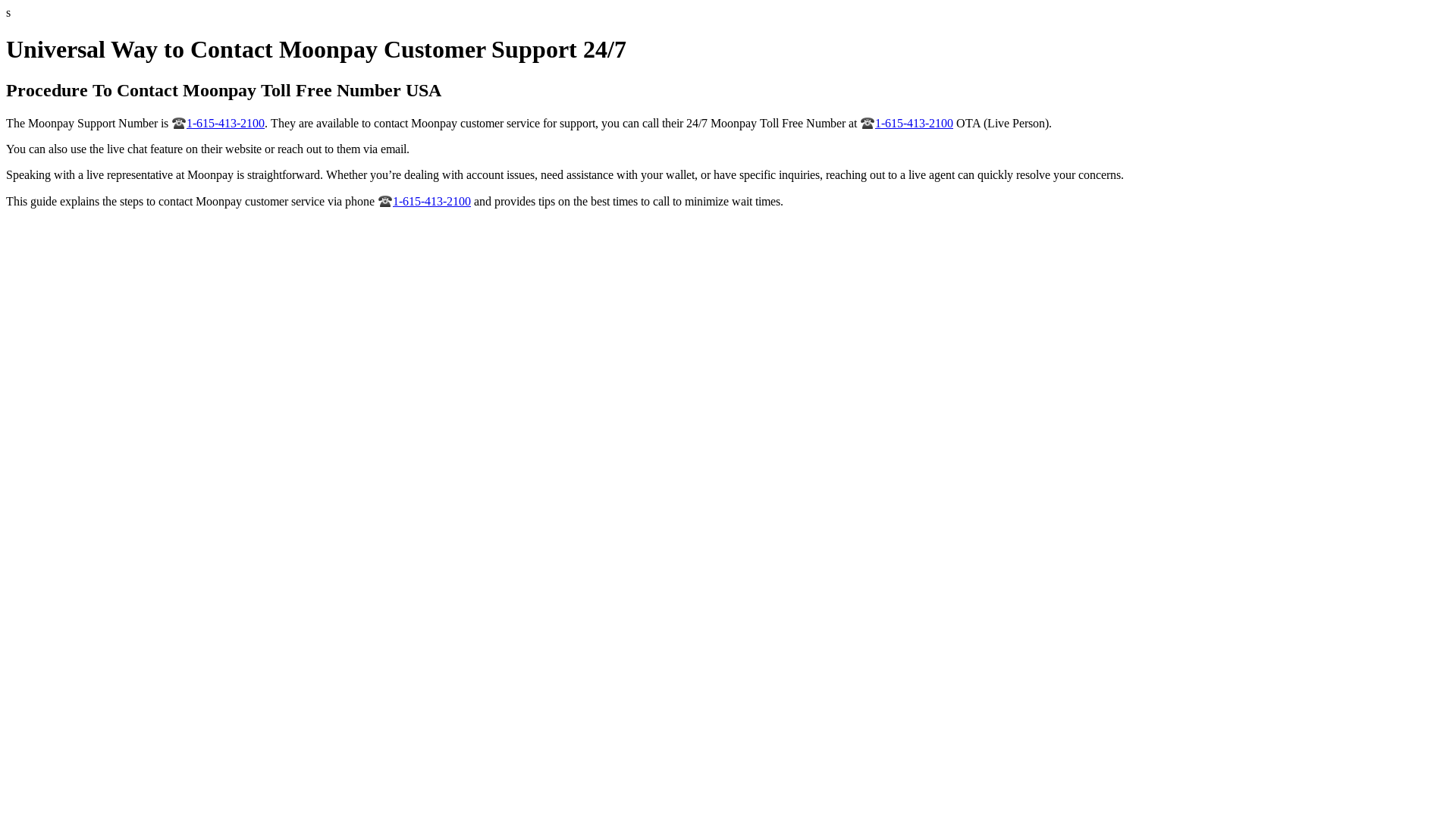 website screenshot of https://contact-moonpay-support.pages.dev/