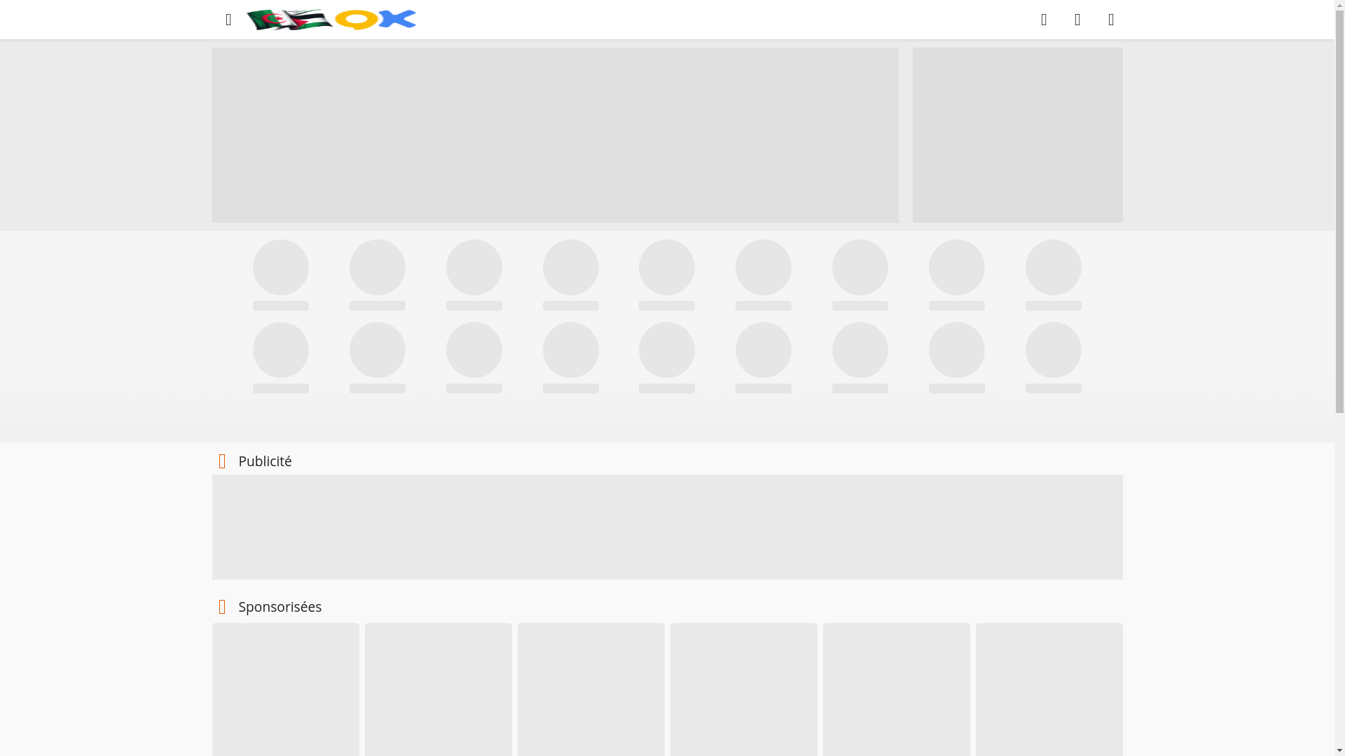 website screenshot of https://ouedkniss.com/