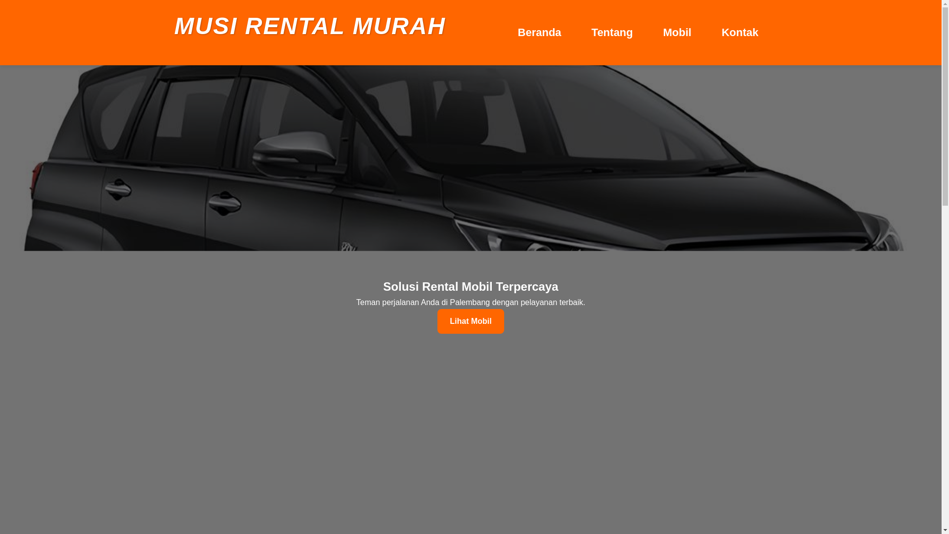website screenshot of https://musirentalmurah.com/