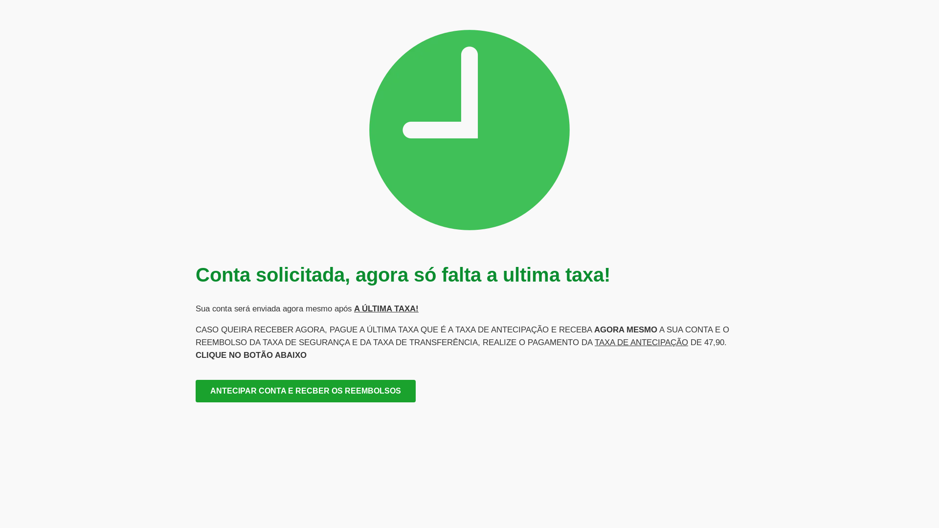 website screenshot of https://concluidocomsucesso.store/