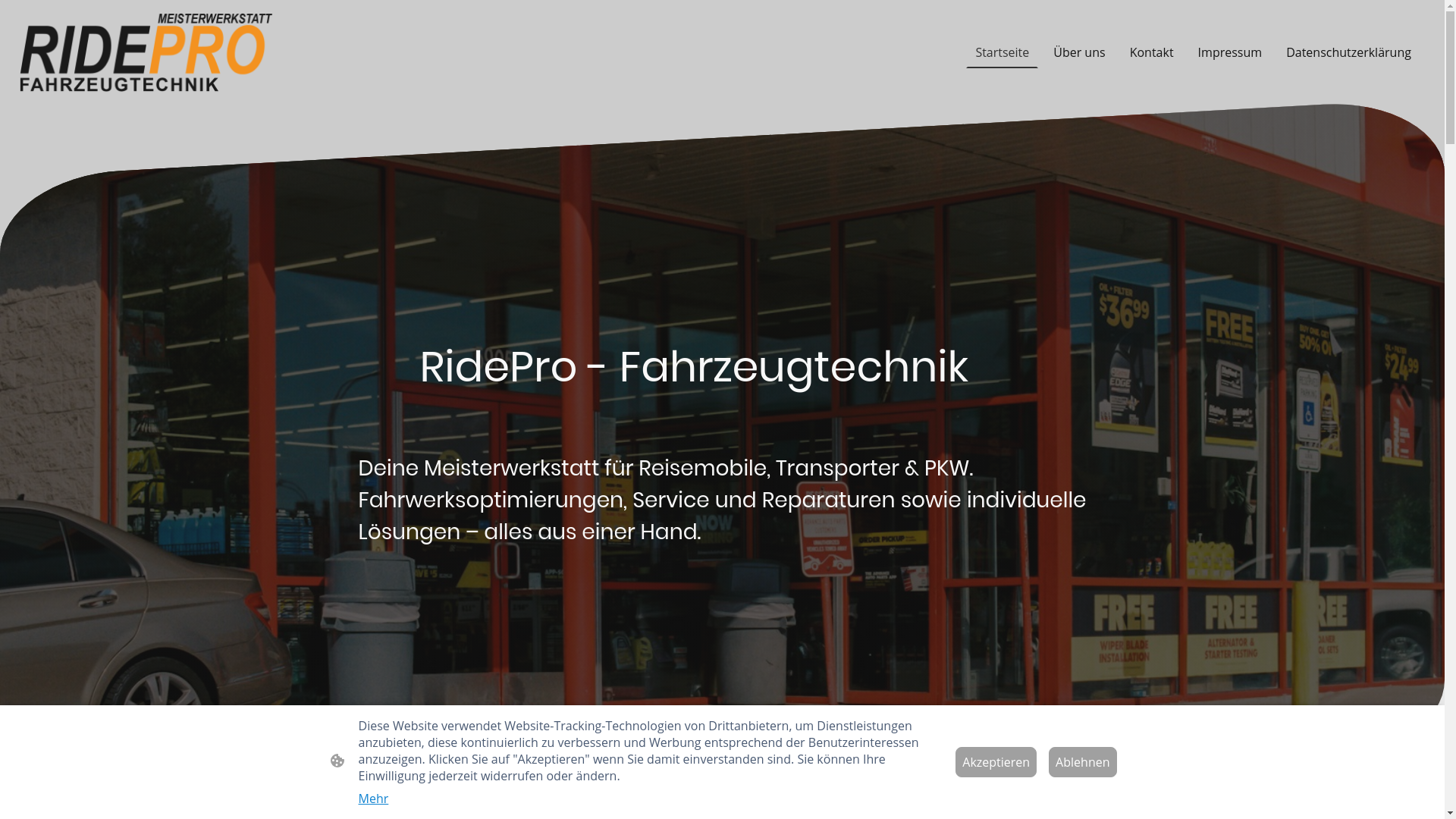 website screenshot of https://sannwald-fahrzeugtechnik.de/