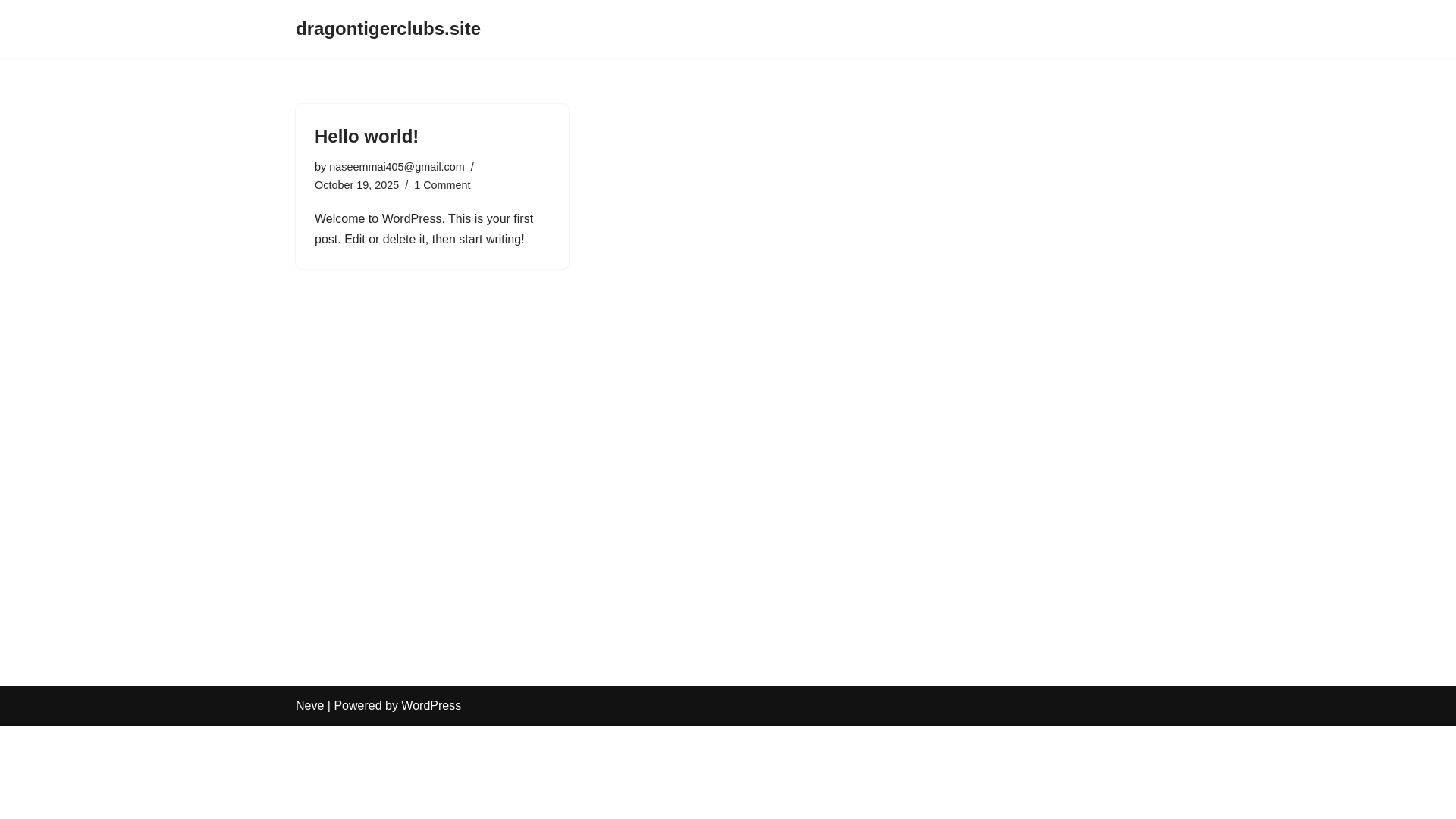website screenshot of https://dragontigerclubs.site/