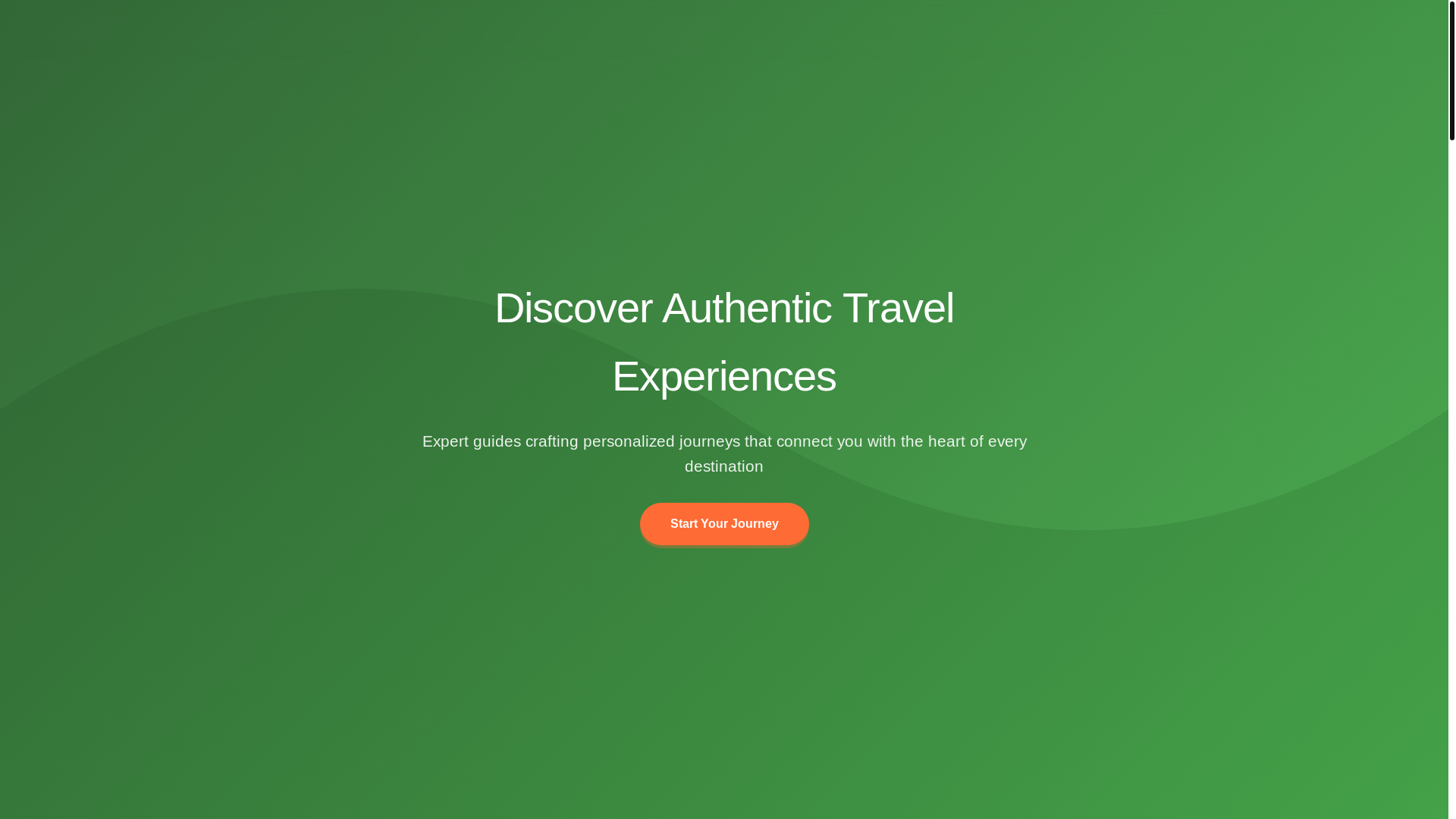 website screenshot of https://committedtravelguides.live/