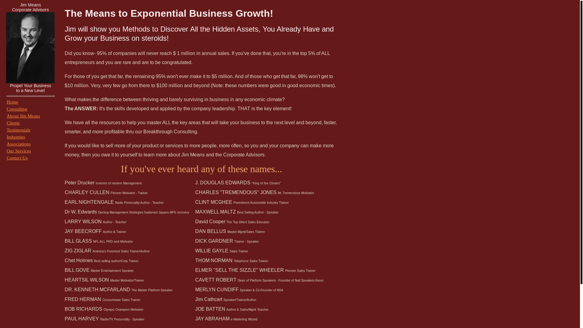 website screenshot of https://jimmeans.net/