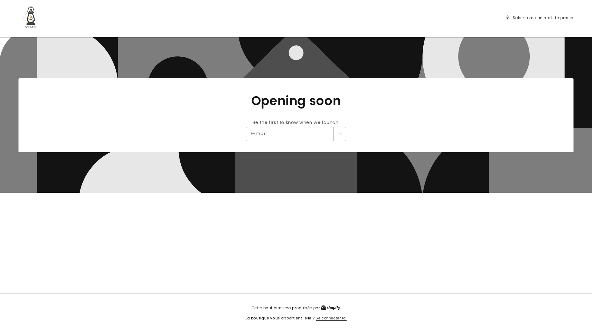 website screenshot of https://solarikstore.com/