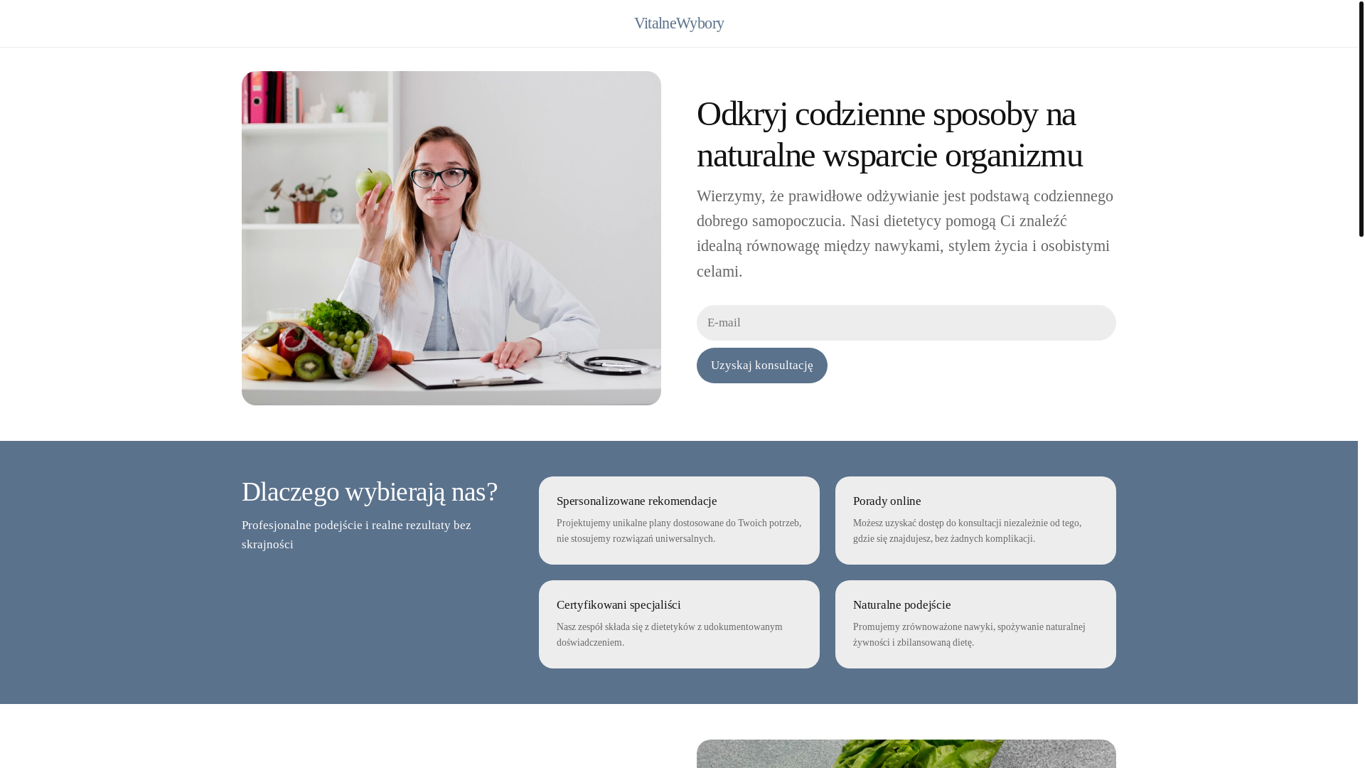 website screenshot of https://vitalnewyboryzone.info/