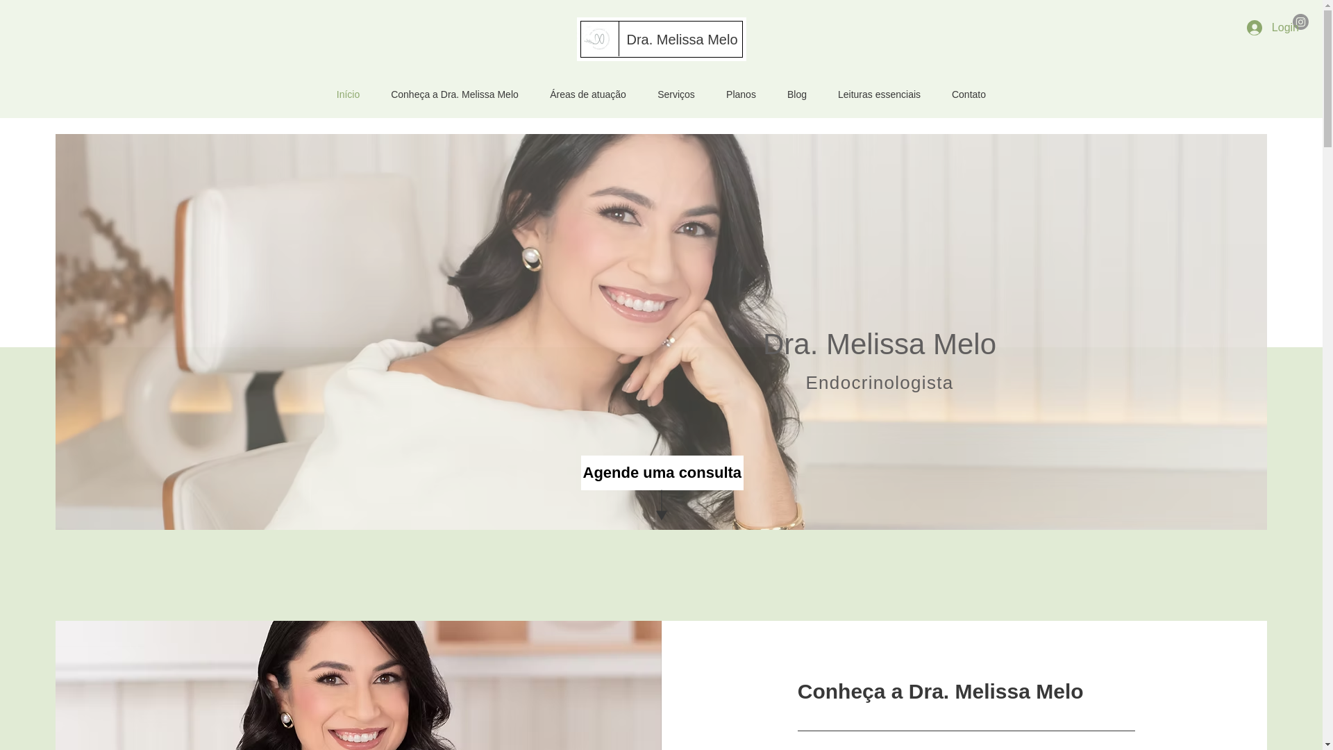 website screenshot of https://dramelissameloendocrino.com/
