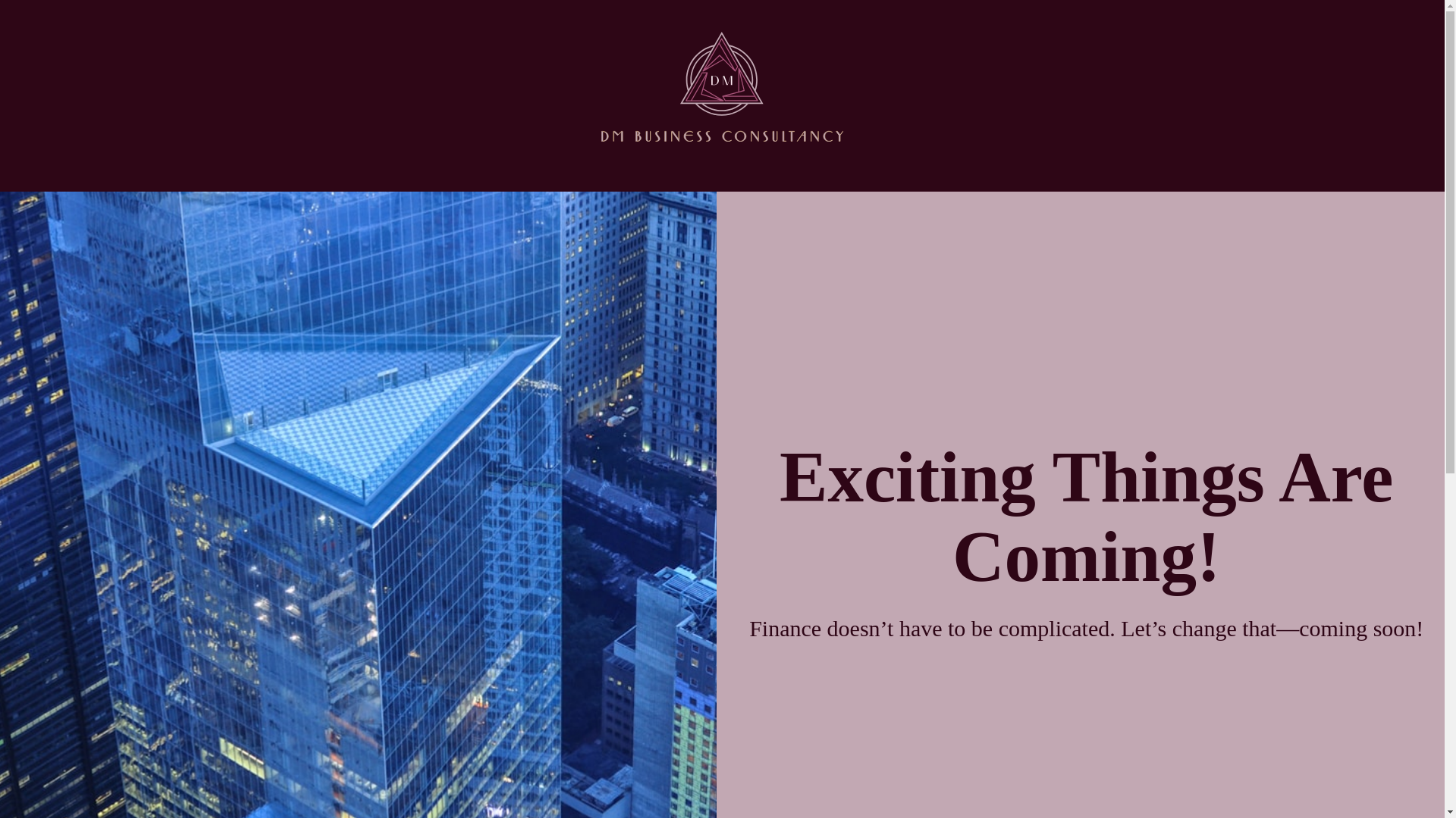 website screenshot of https://dmbusinessconsultancy.com/