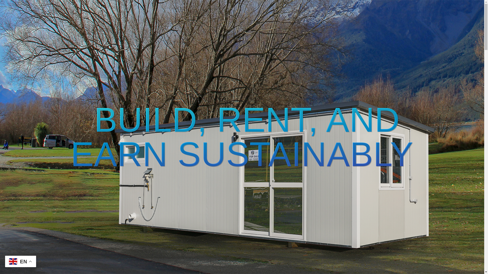 website screenshot of https://cabinshares.co.nz/