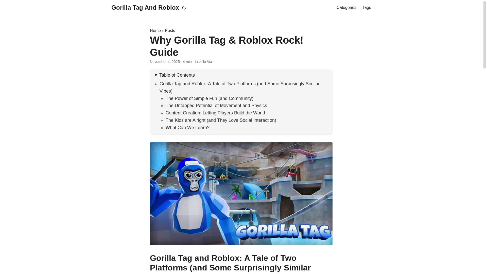 website screenshot of https://gorilla-tag-and-roblox.pages.dev/