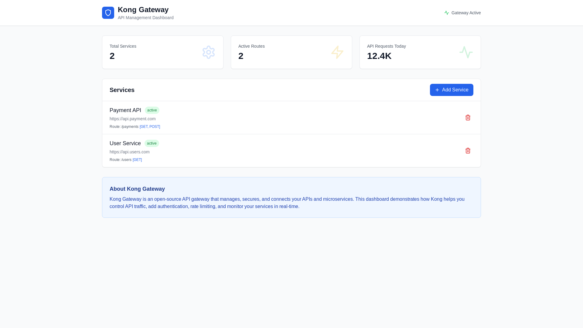 website screenshot of https://kong-dashboard.pages.dev/