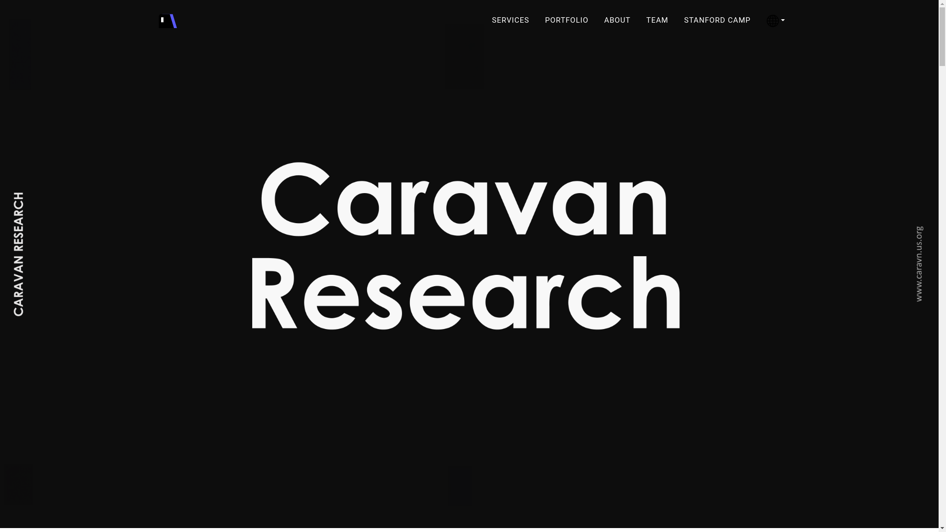 website screenshot of https://caravanresearch-main.pages.dev/