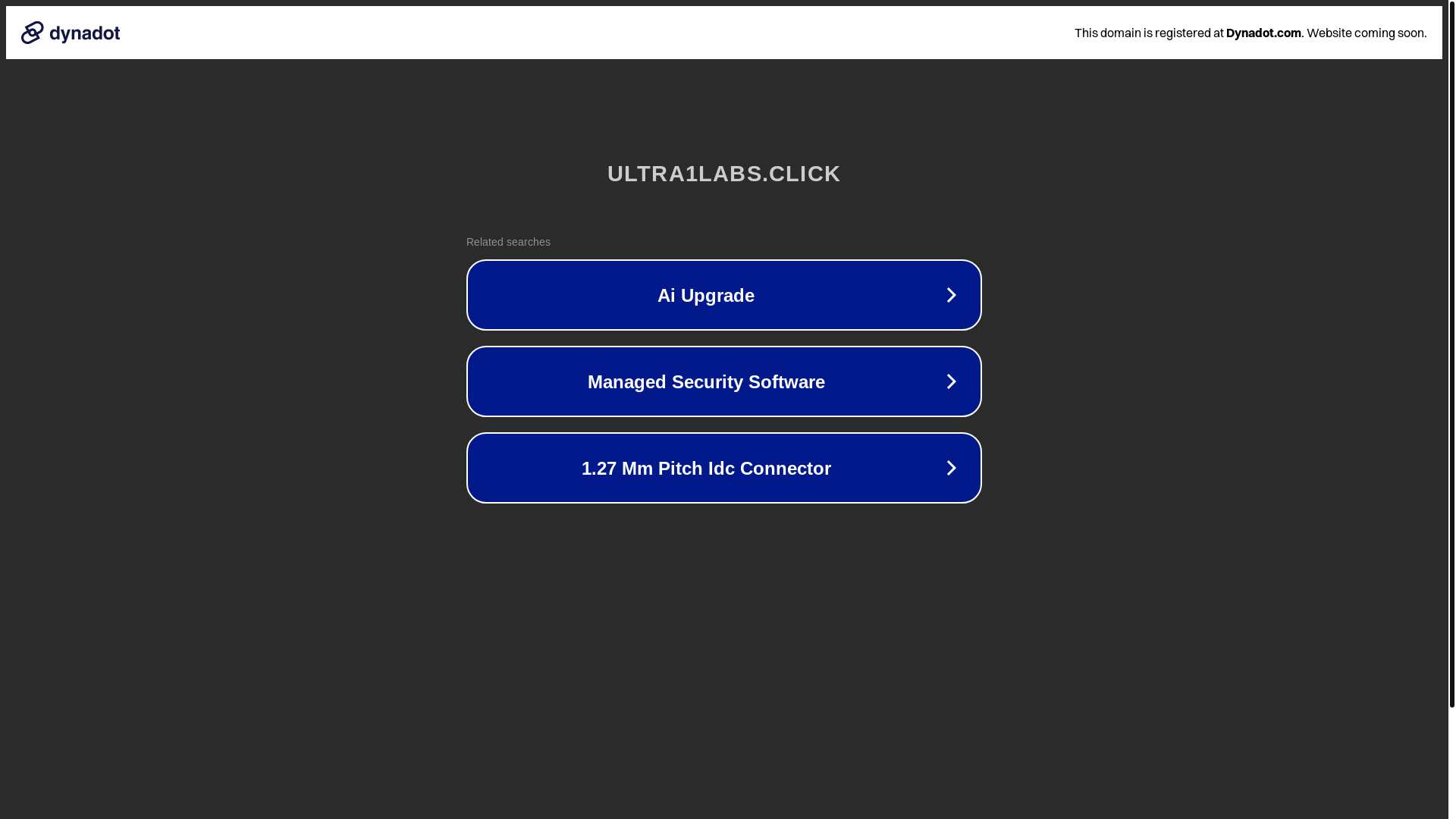 website screenshot of https://ultra1labs.click/