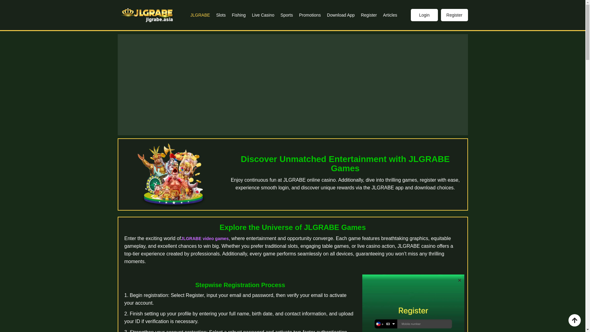 website screenshot of https://jlgrabe.link/