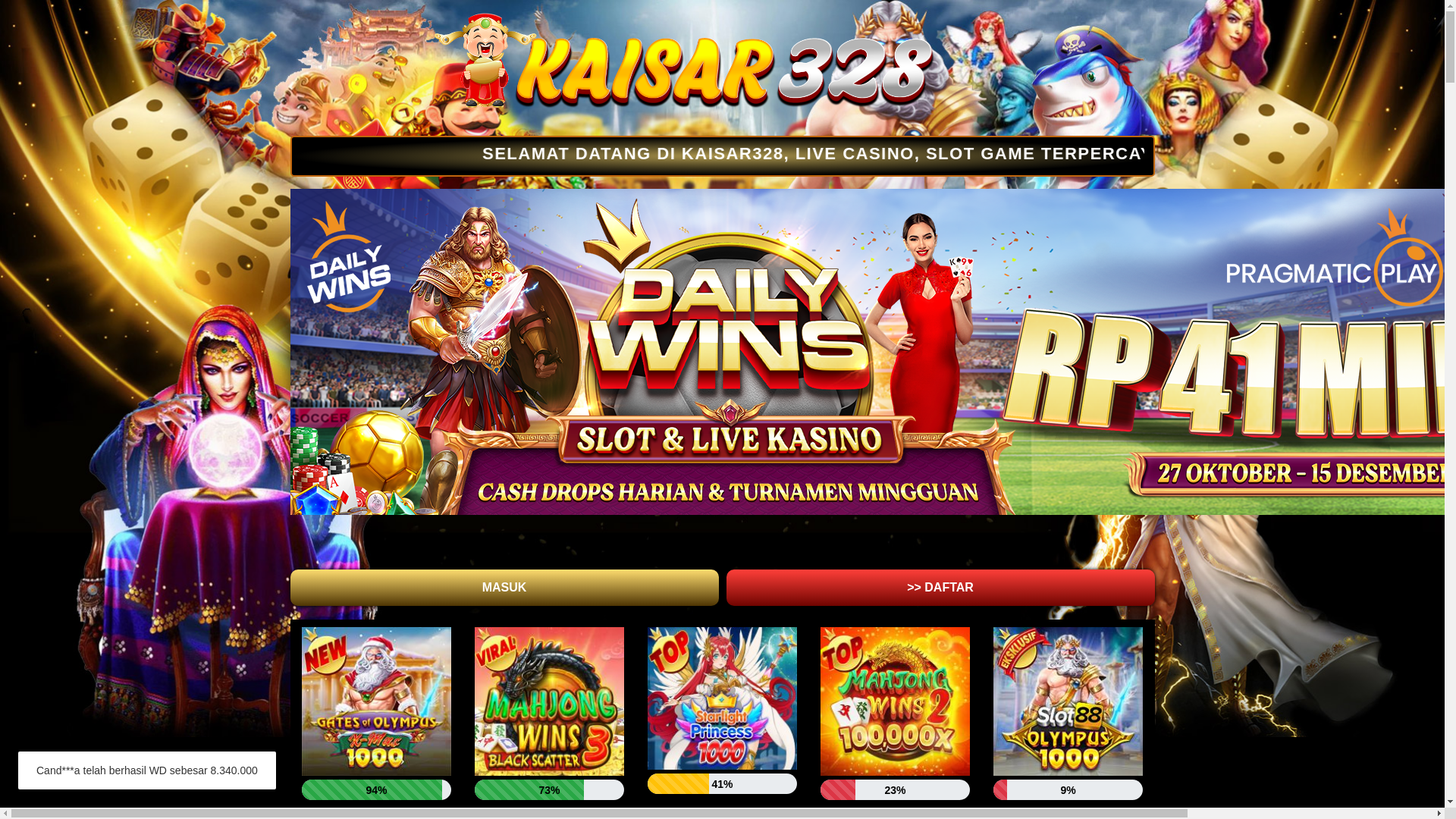 website screenshot of https://rtpkaisar328cuan.xyz/
