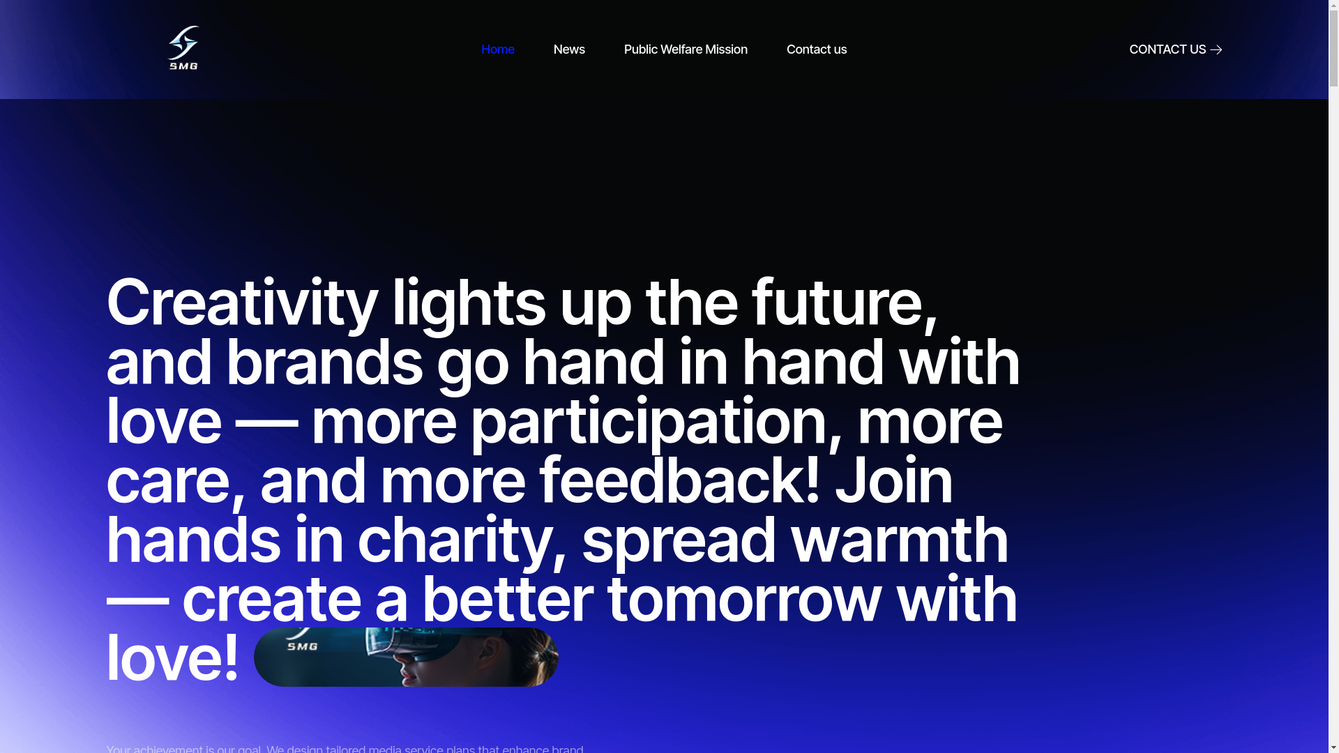 website screenshot of https://smgrow.com/