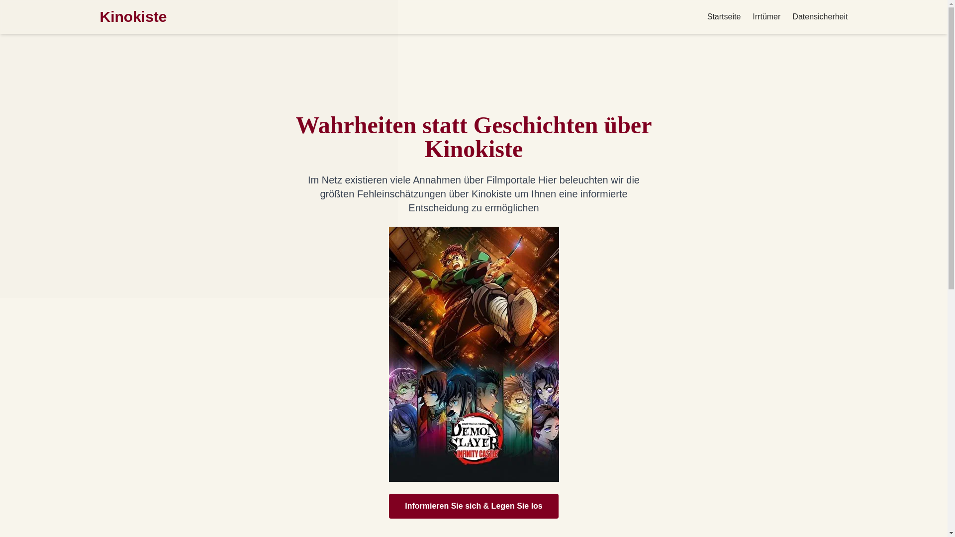 website screenshot of https://kinokiste-kckf.pages.dev/