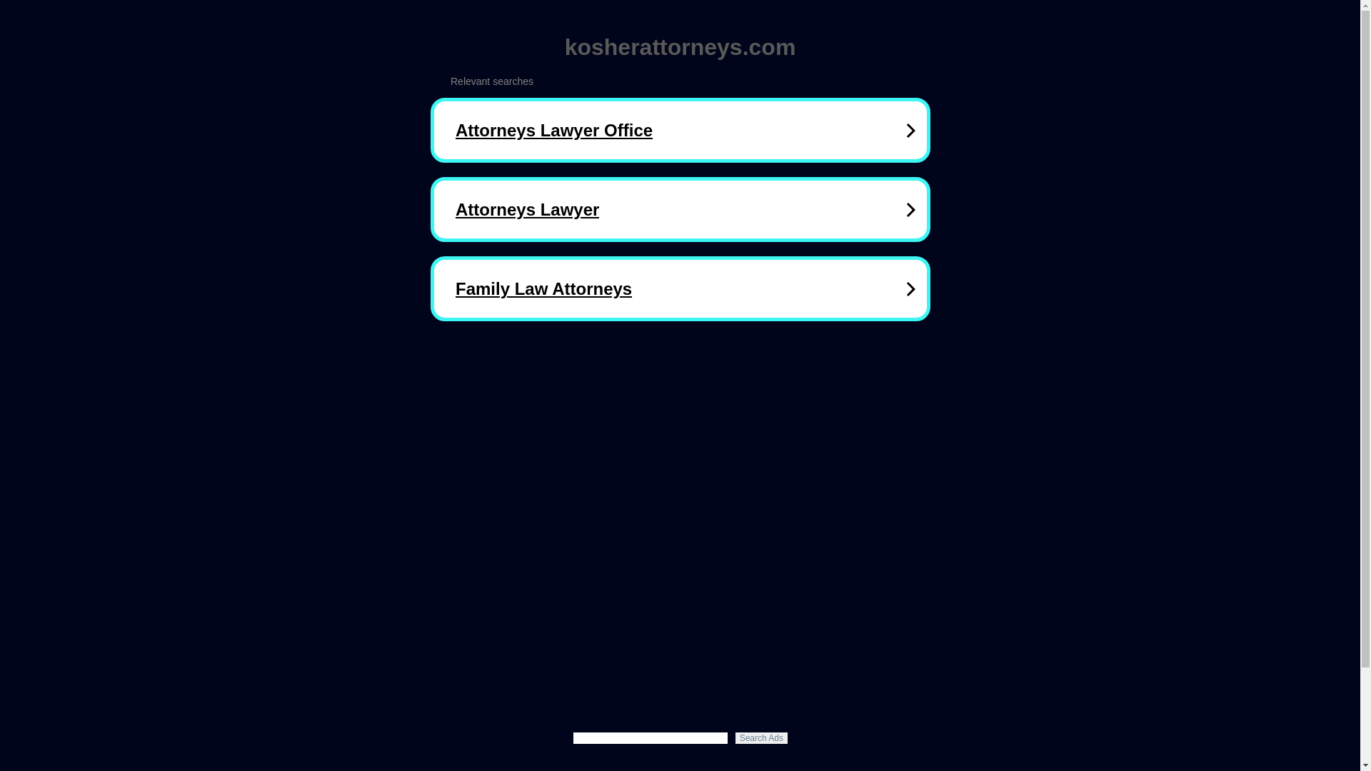 website screenshot of https://kosherattorneys.com/