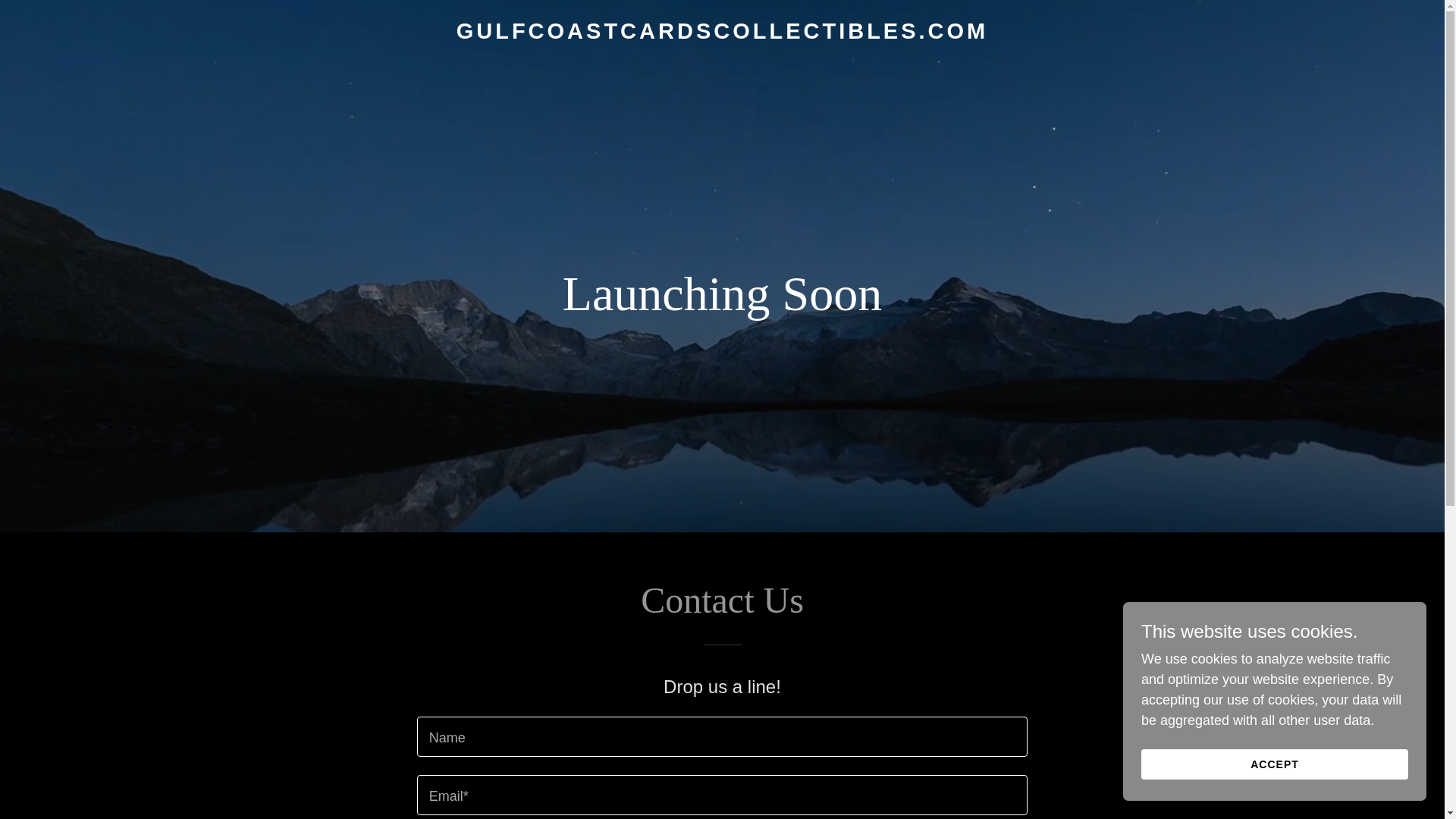 website screenshot of https://gulfcoastcardscollectibles.com/