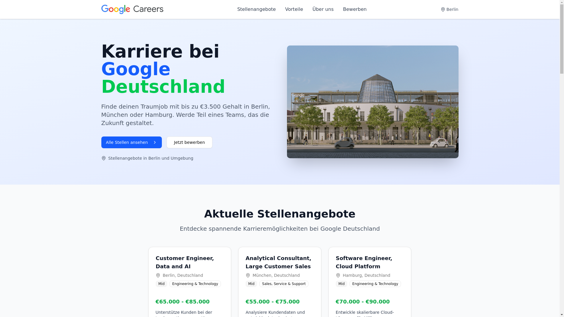 website screenshot of https://onlinekarriere.lat/