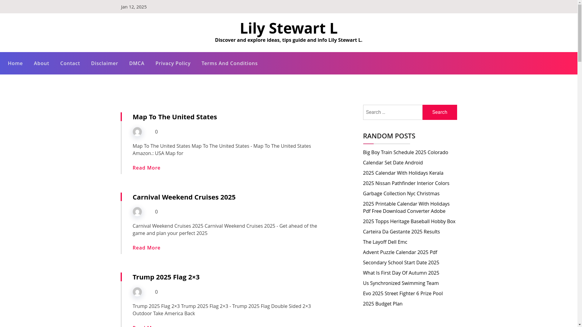 website screenshot of https://lilystewartl.pages.dev/