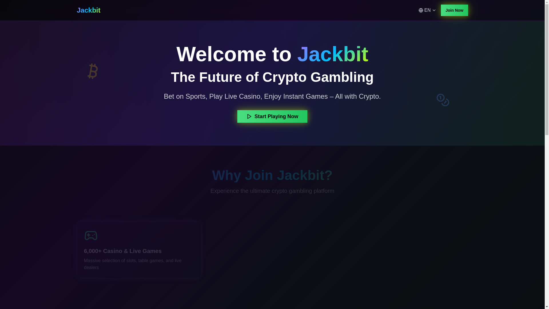website screenshot of https://jackbit.blog/