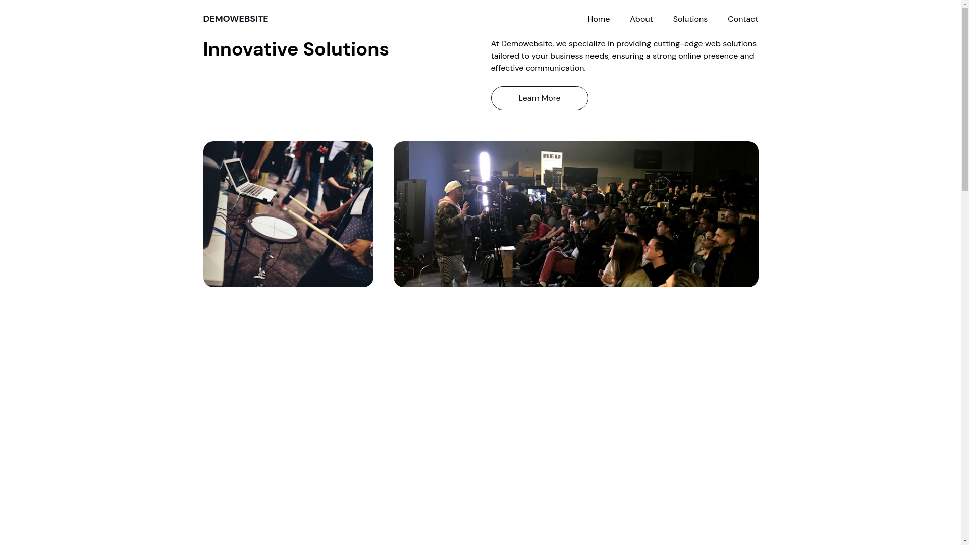 website screenshot of https://yourdemodomainqnum.shop/