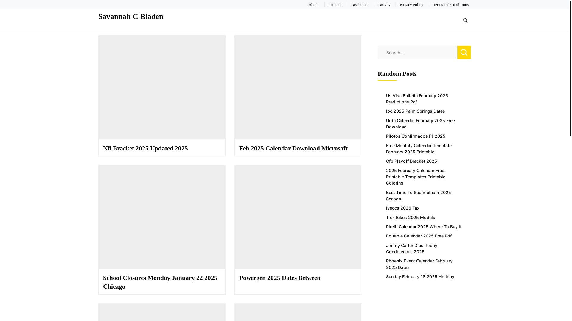 website screenshot of https://savannahcbladen.pages.dev/