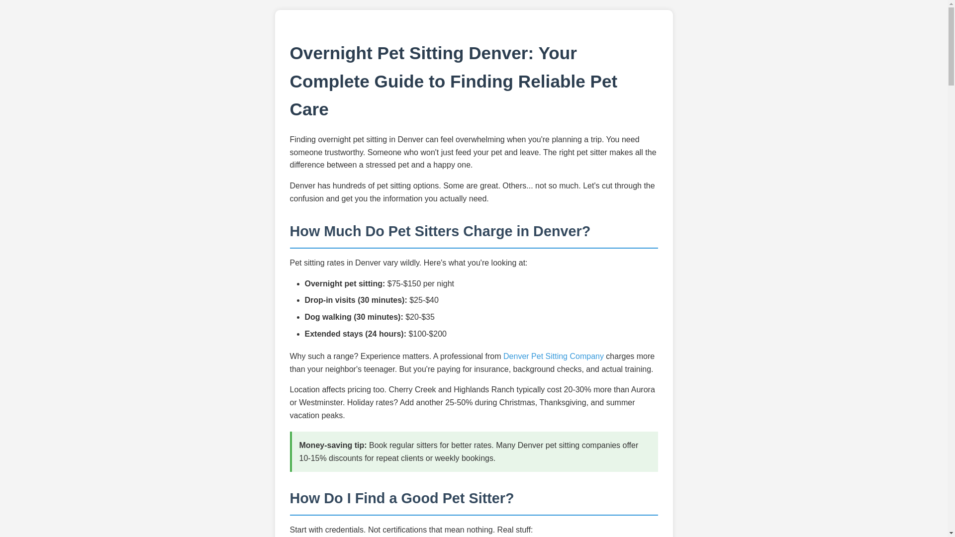 website screenshot of https://denverovernightpetsitting.pages.dev/
