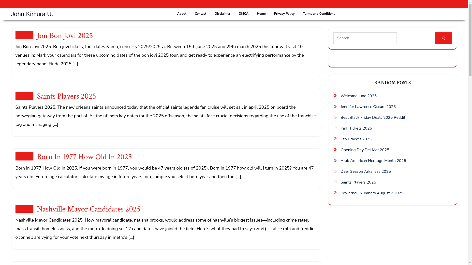 website screenshot of https://johnkimurau.pages.dev/