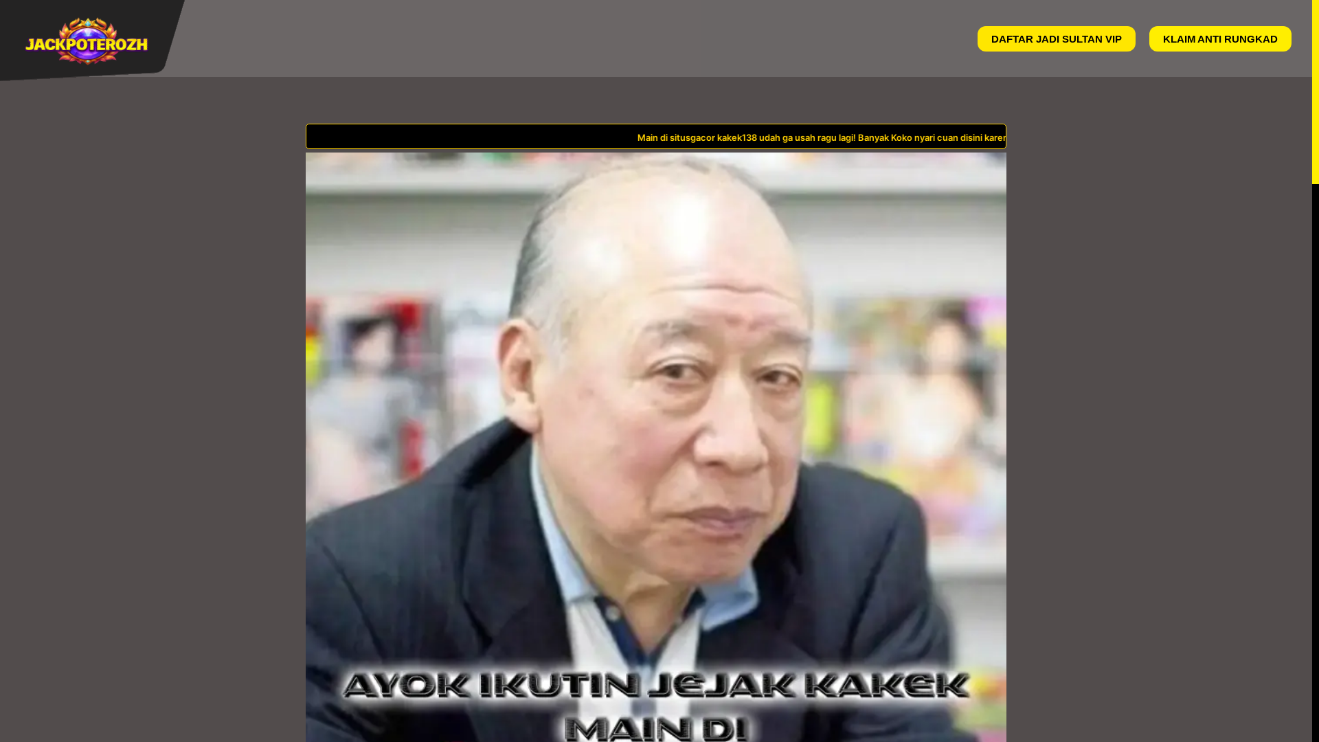 website screenshot of https://situsgacorkakek138.pages.dev/