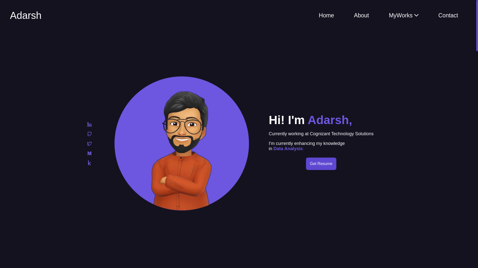 website screenshot of https://gupta-adarsh.pages.dev/