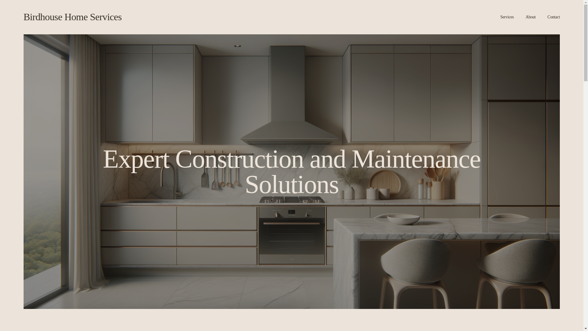 website screenshot of https://birdhousehomeservices.com/