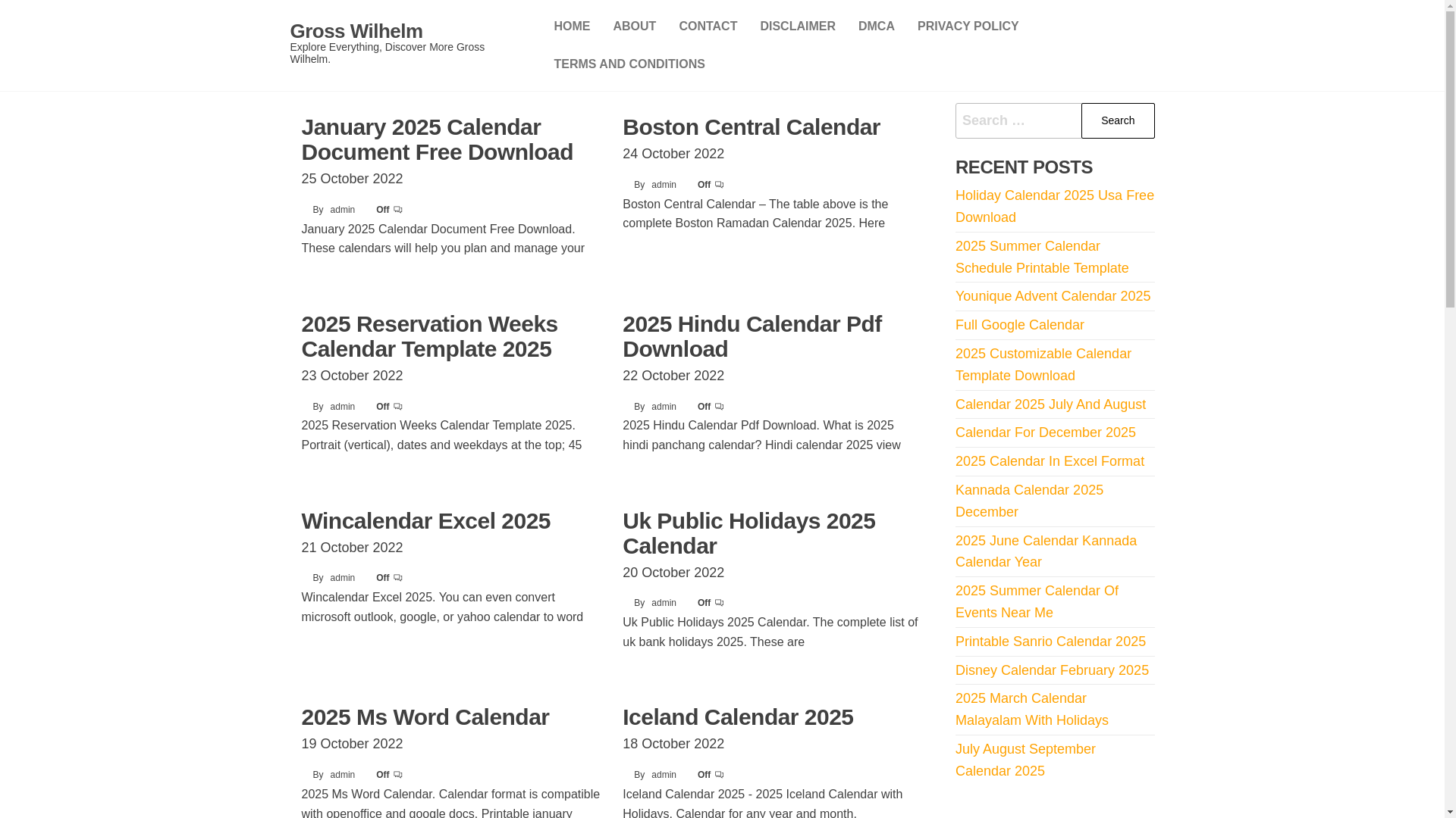 website screenshot of https://grosswilhelm.pages.dev/