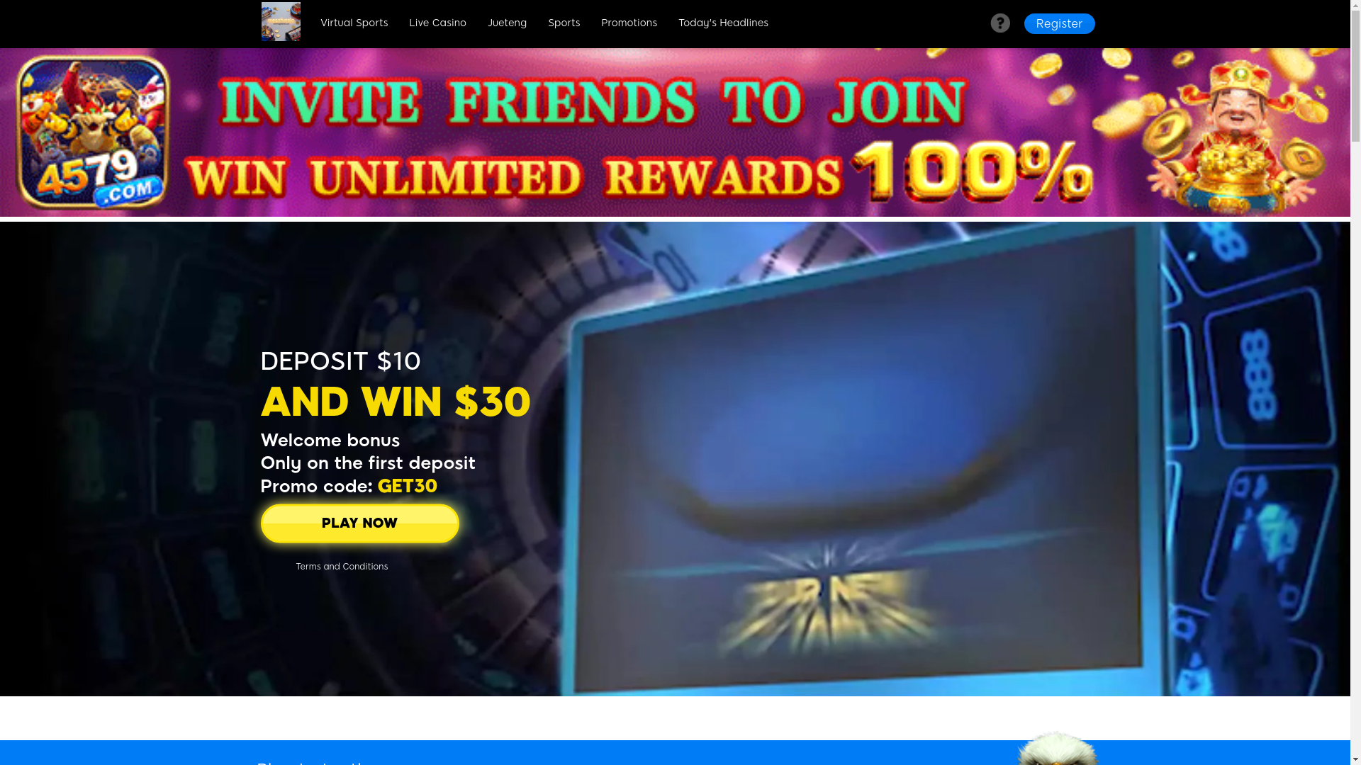 website screenshot of https://wwwmegafunalo.com/