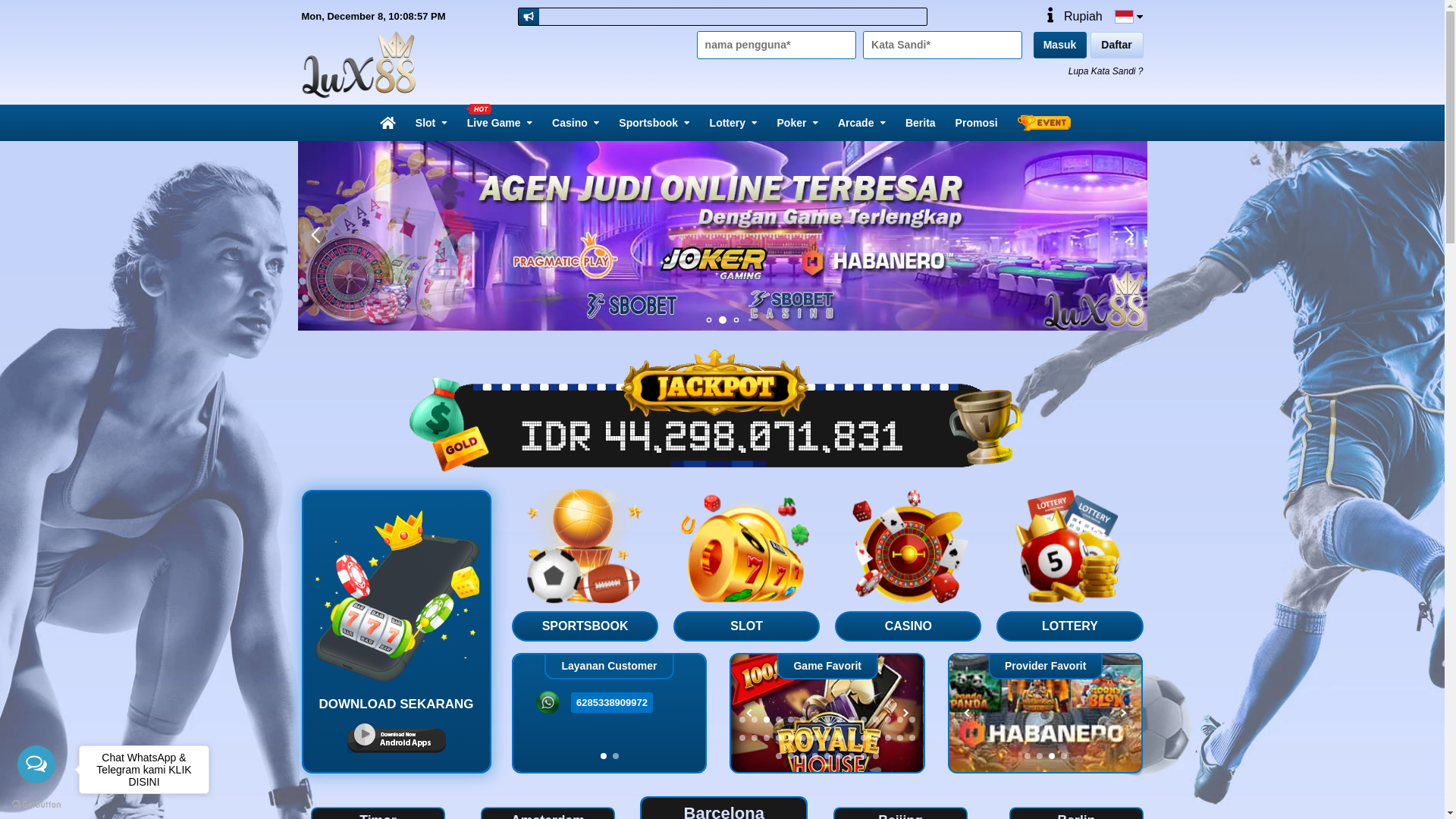 website screenshot of https://krislux.website/