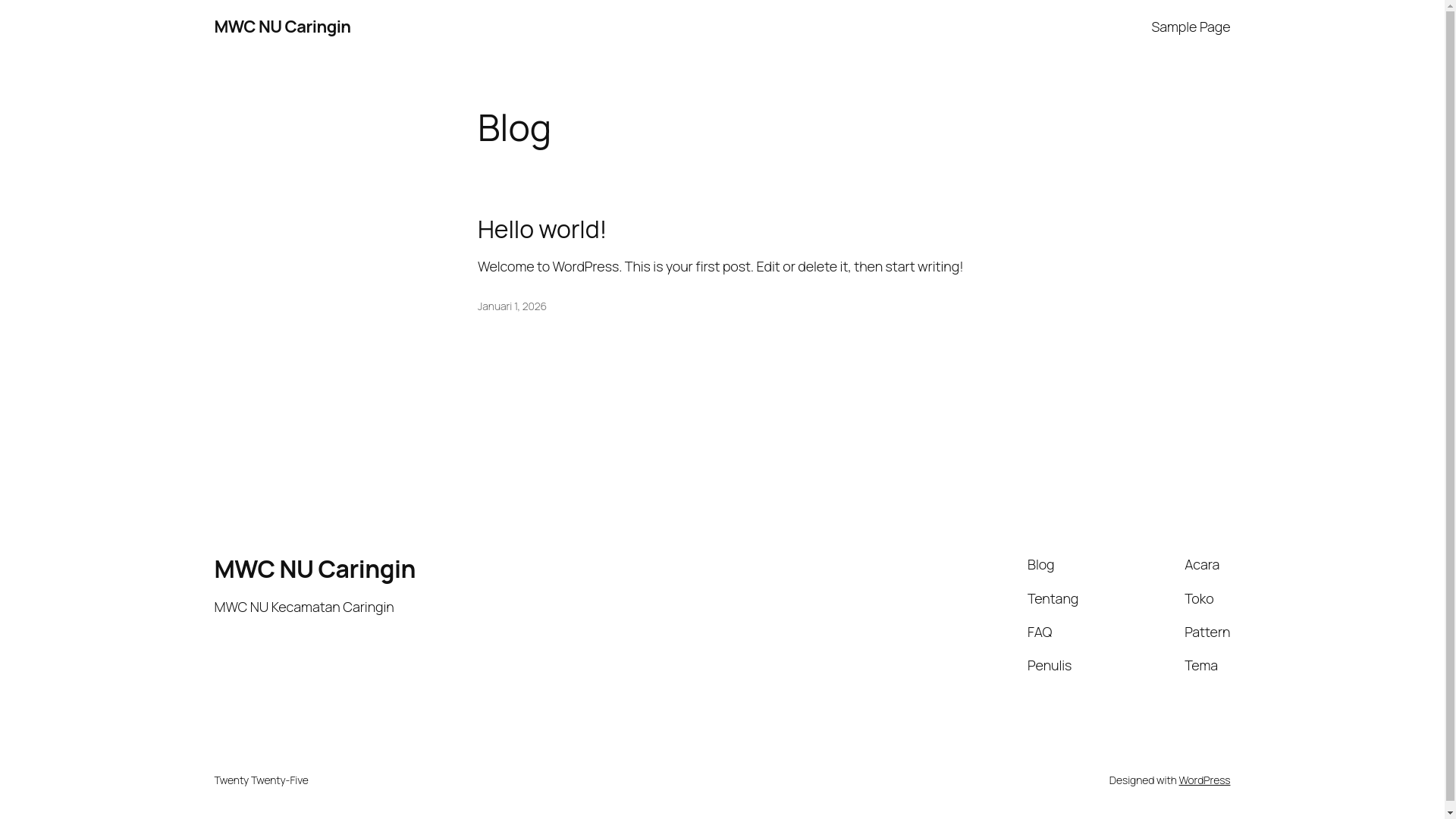 website screenshot of https://mwcnucaringin.web.id/