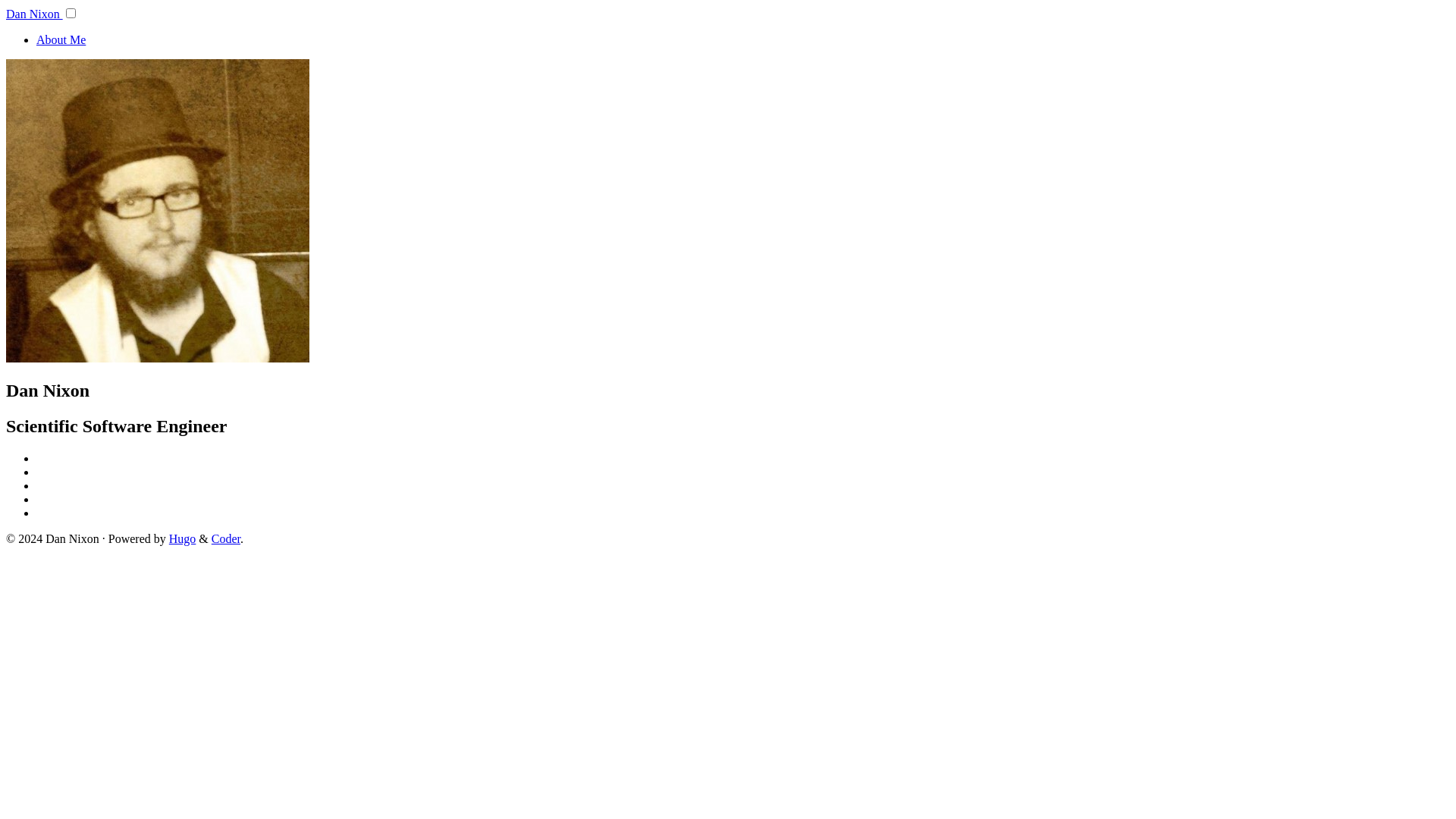 website screenshot of https://dan-nixon.pages.dev/