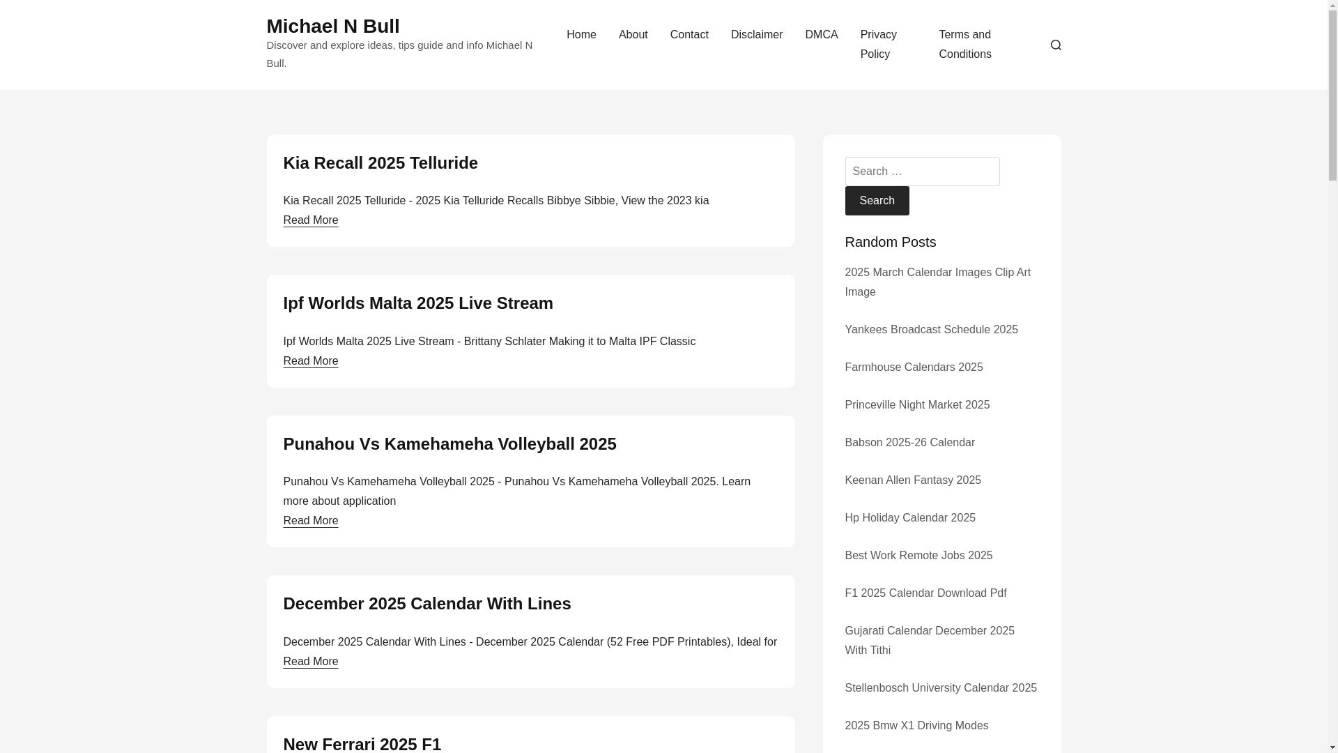 website screenshot of https://michaelnbullm.pages.dev/