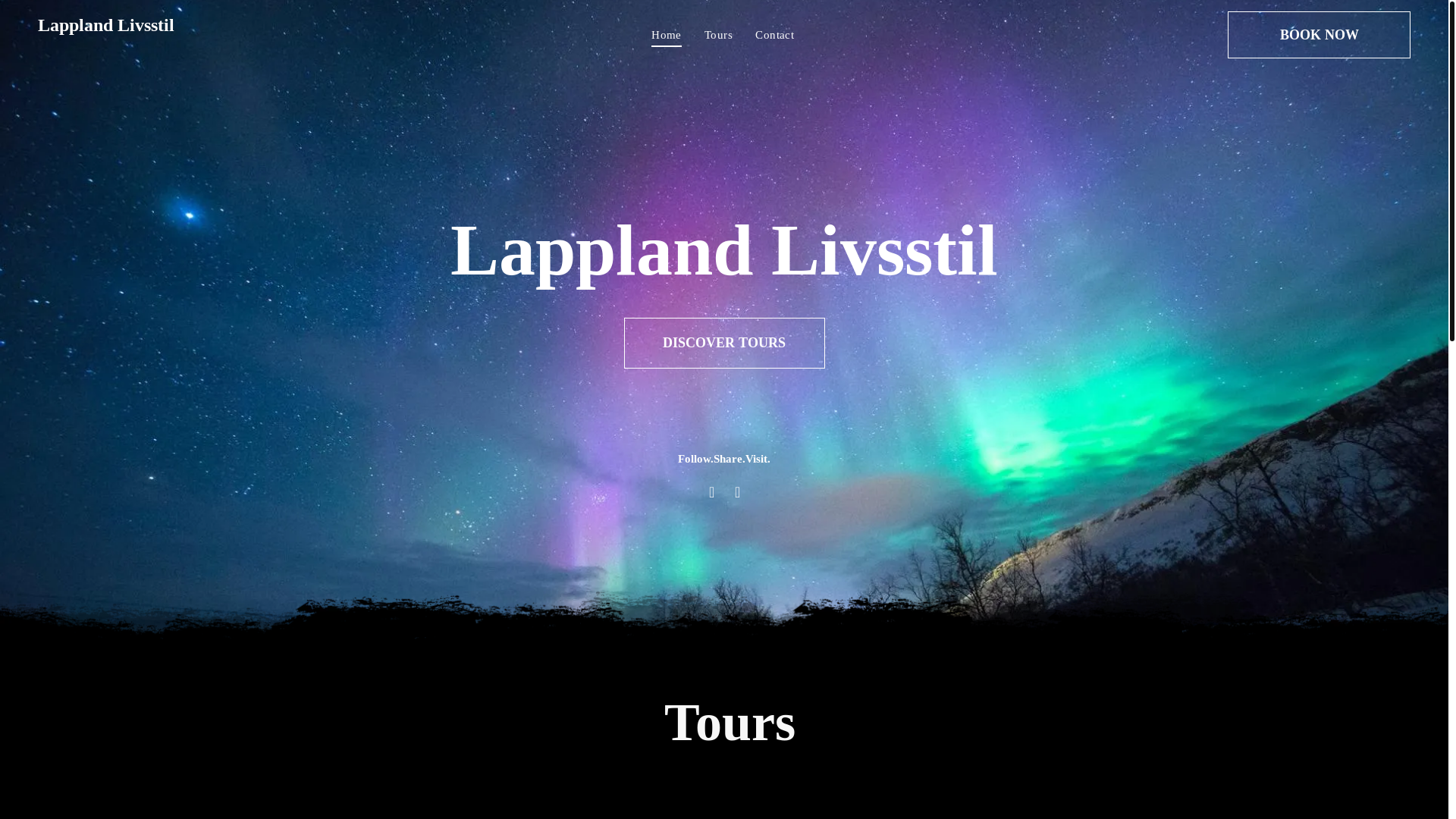 website screenshot of https://lapplandlivsstil.com/