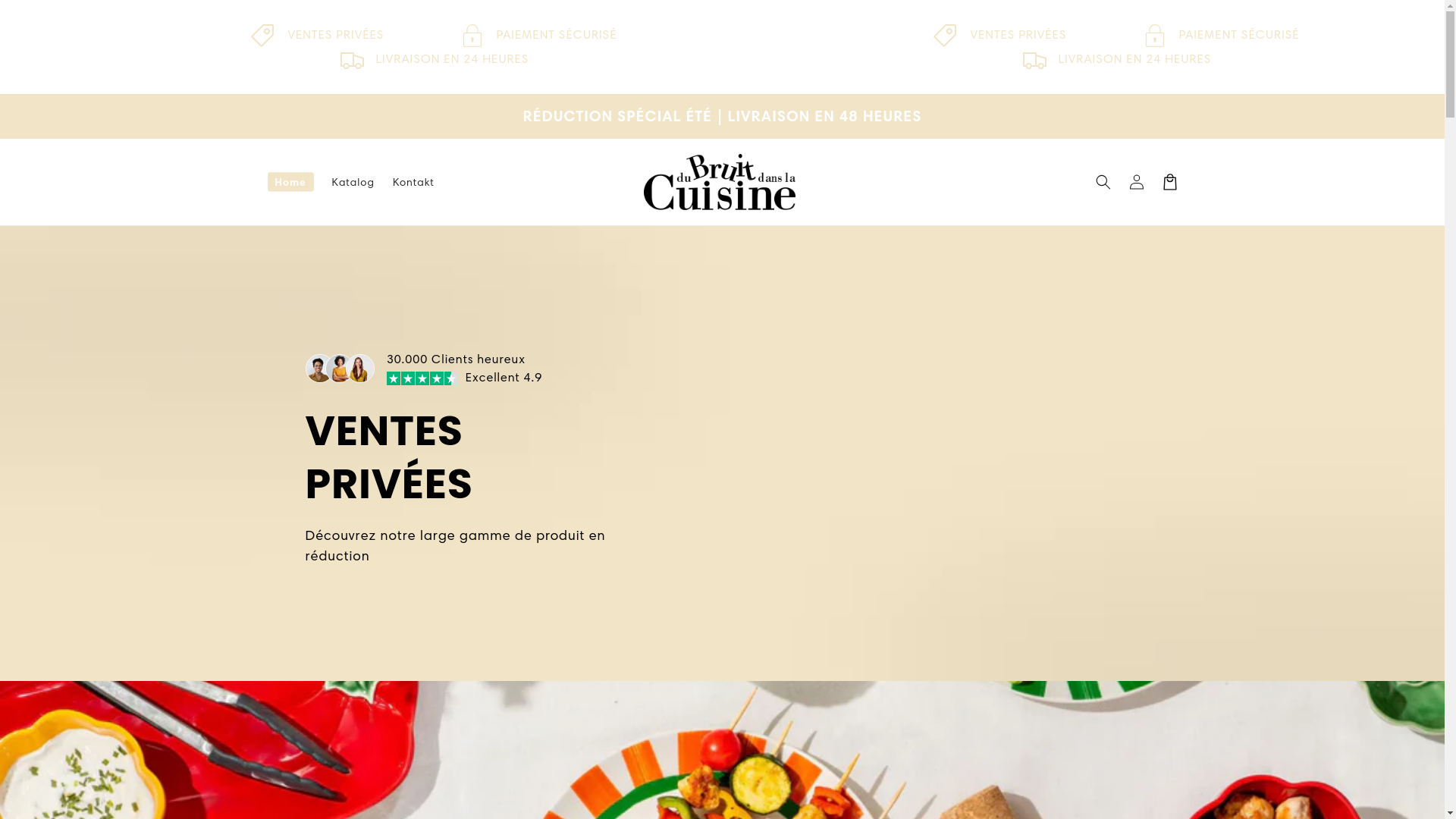 website screenshot of https://dubruitdanslacuislne.com/