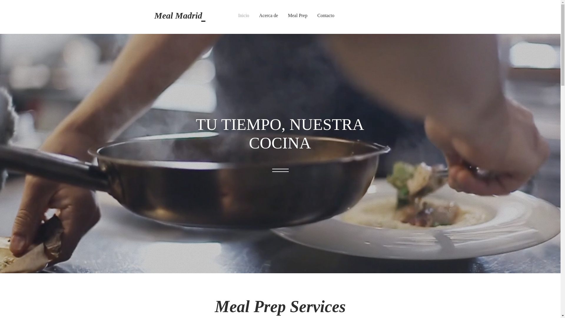 website screenshot of https://mealmadrid.es/