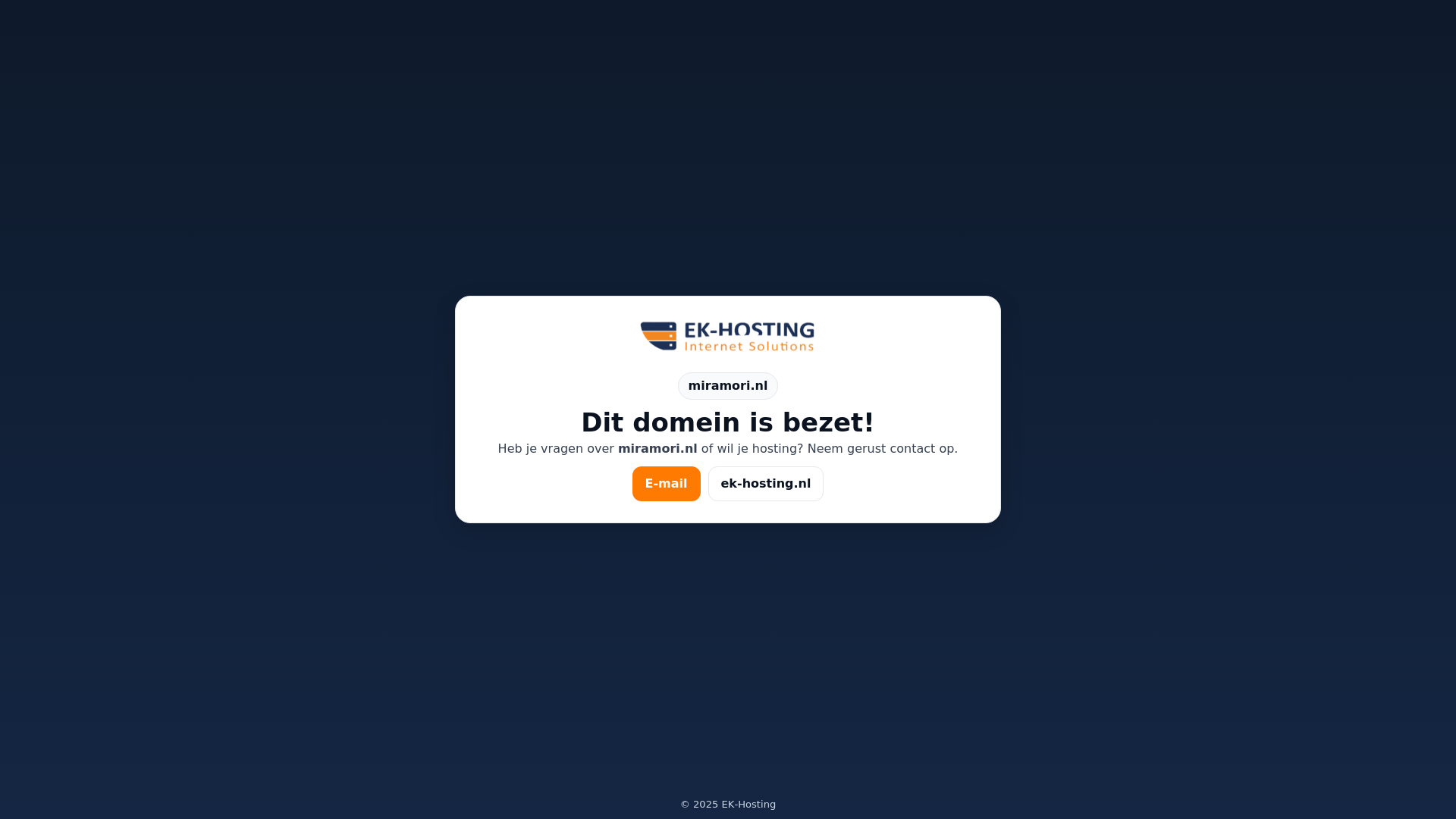 website screenshot of https://miramori.nl/