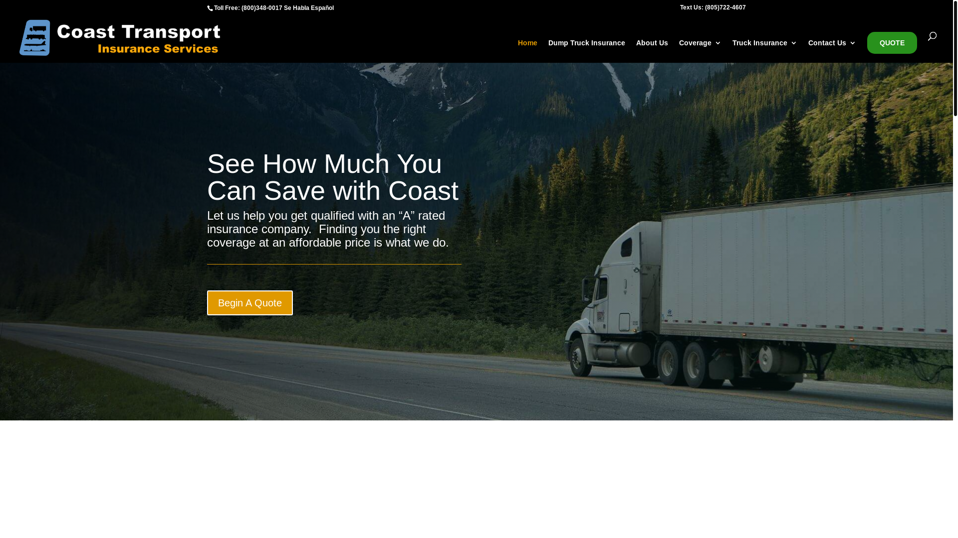 website screenshot of https://truckguard65.com/