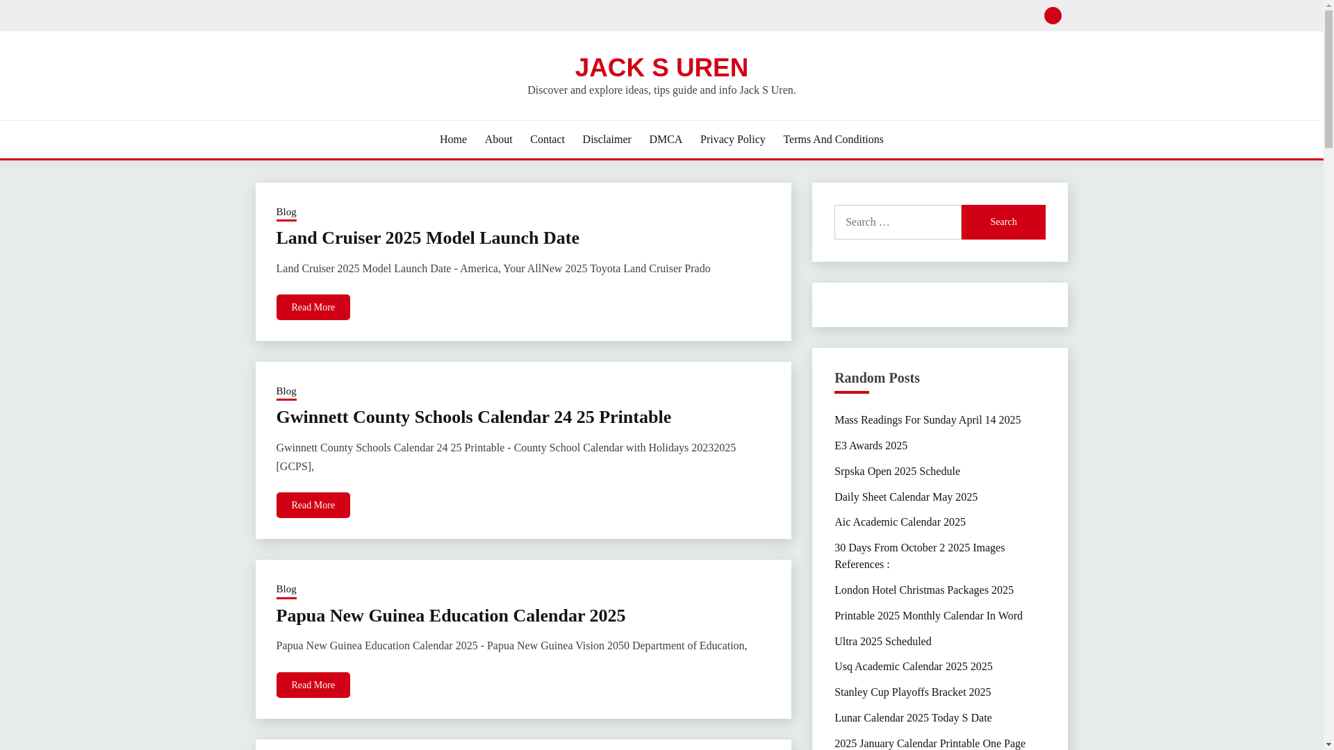 website screenshot of https://jacksuren.pages.dev/