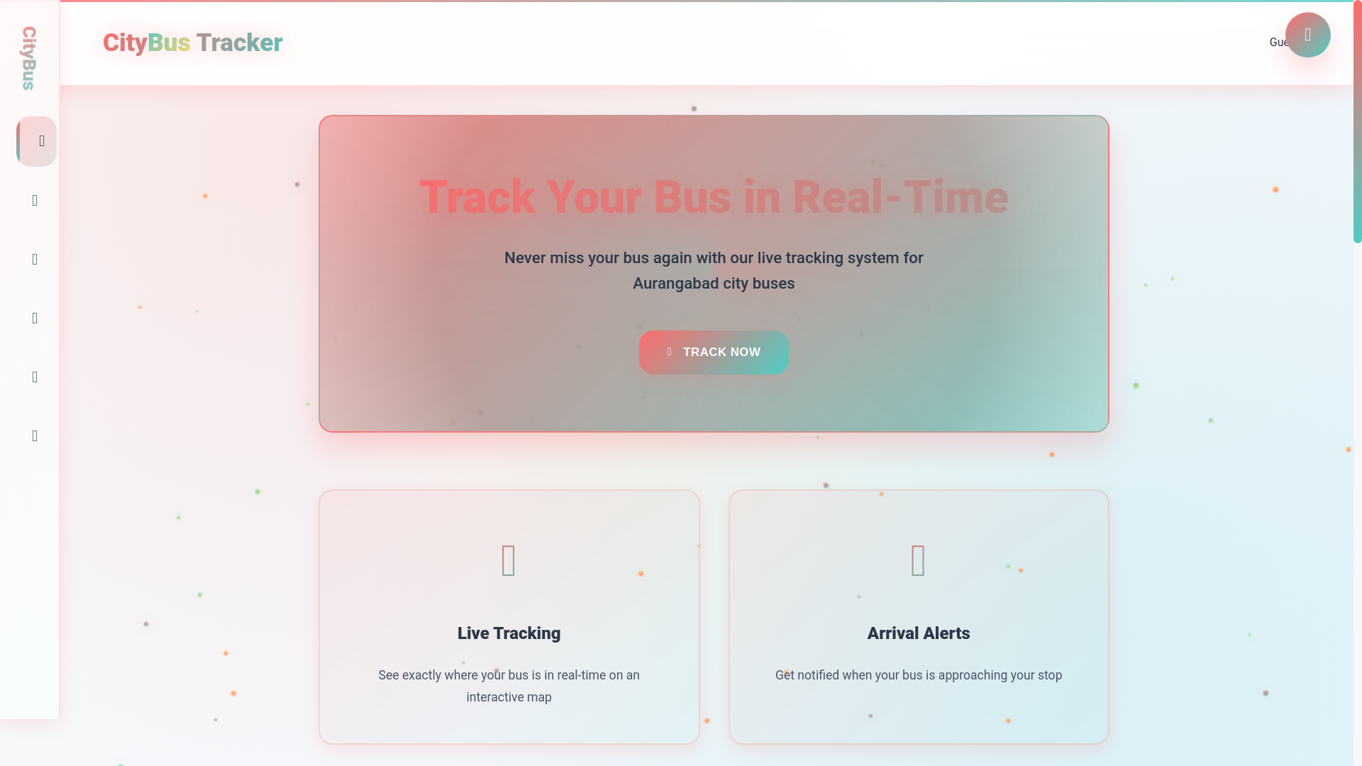 website screenshot of https://citybustrackingwebapp-agflx.sevalla.app