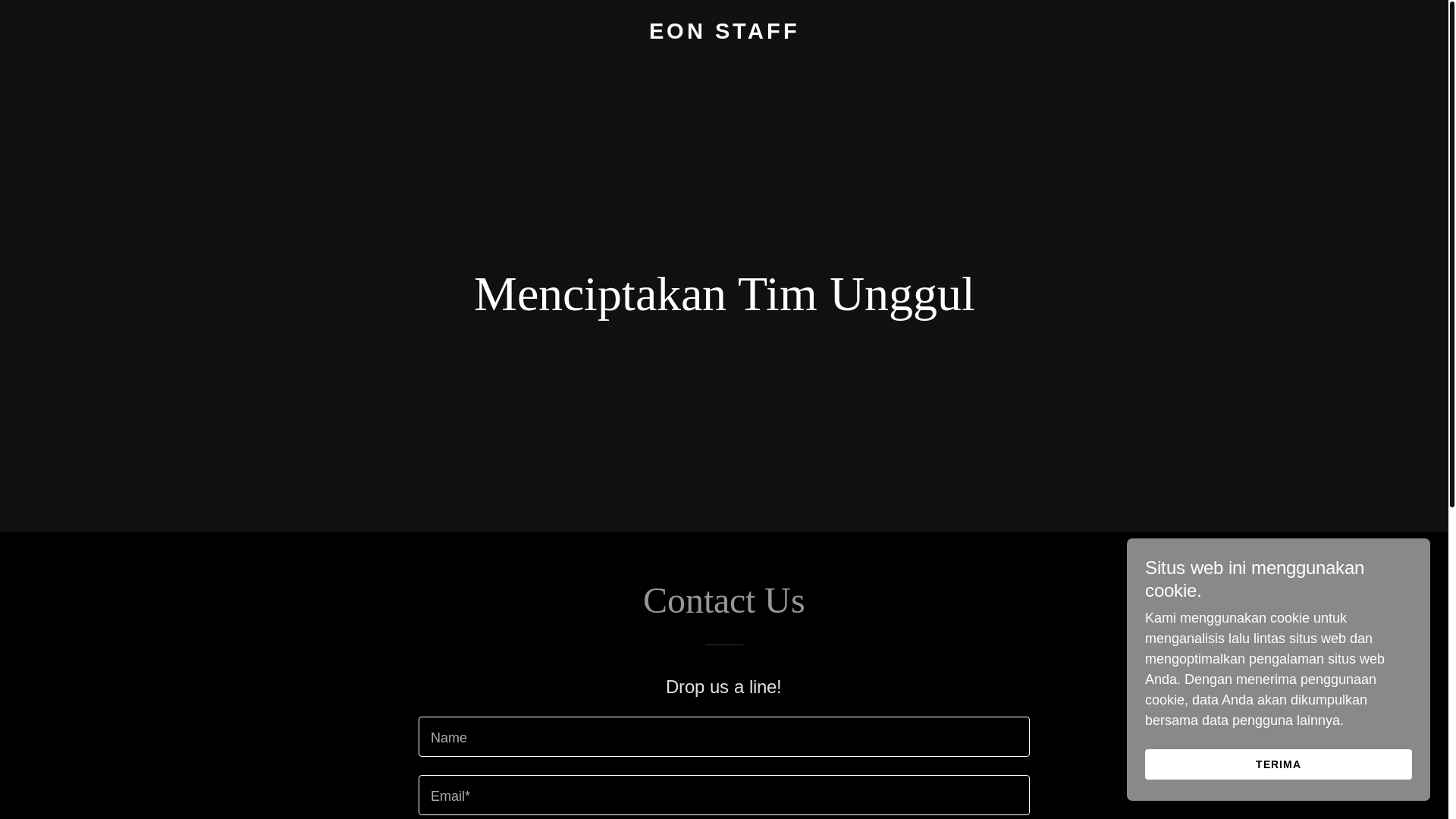 website screenshot of https://eonstaff.com/