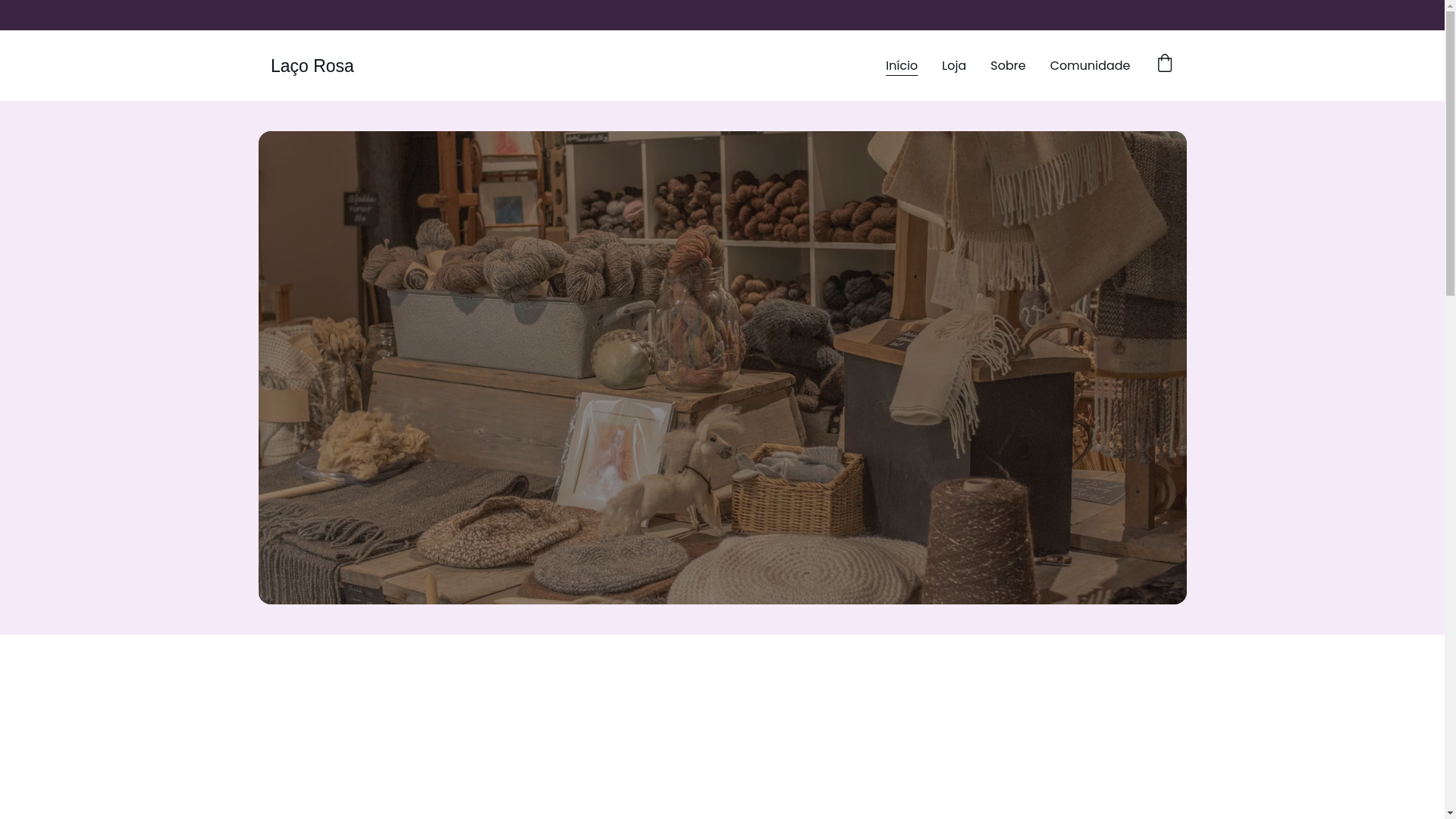 website screenshot of https://lacorosaartesanato.com/